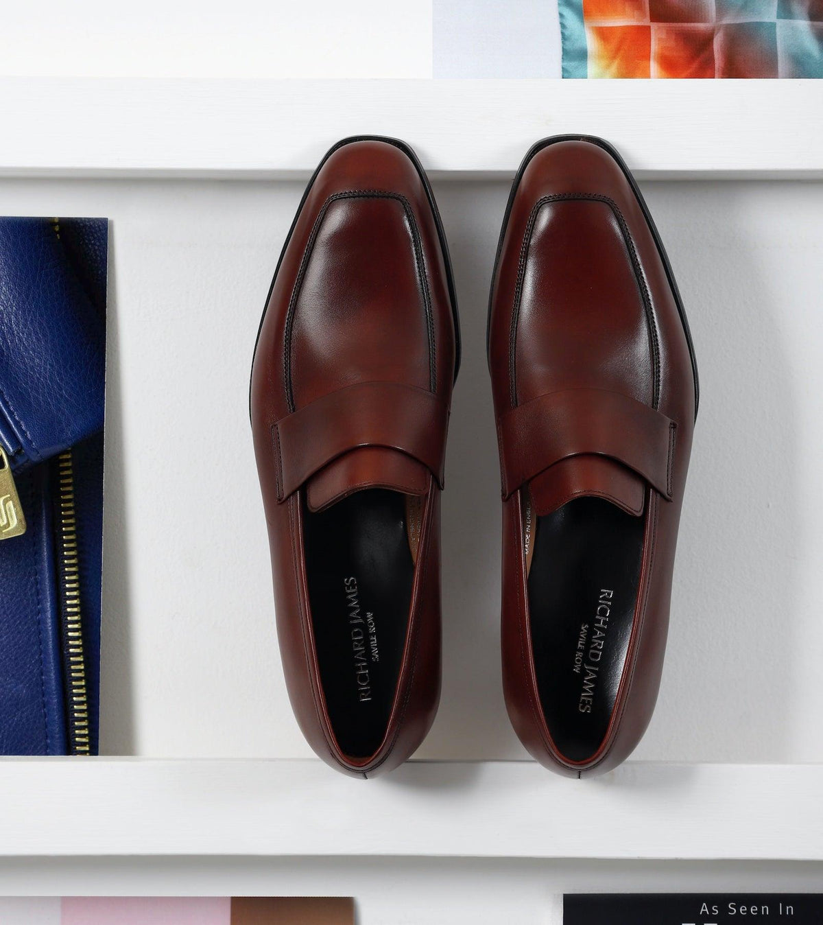 Bespoke Men’s Loafer Savile Shoe Bespoke Shoes | Bespoke Footwear by Savile Row Custom Made  main image 4