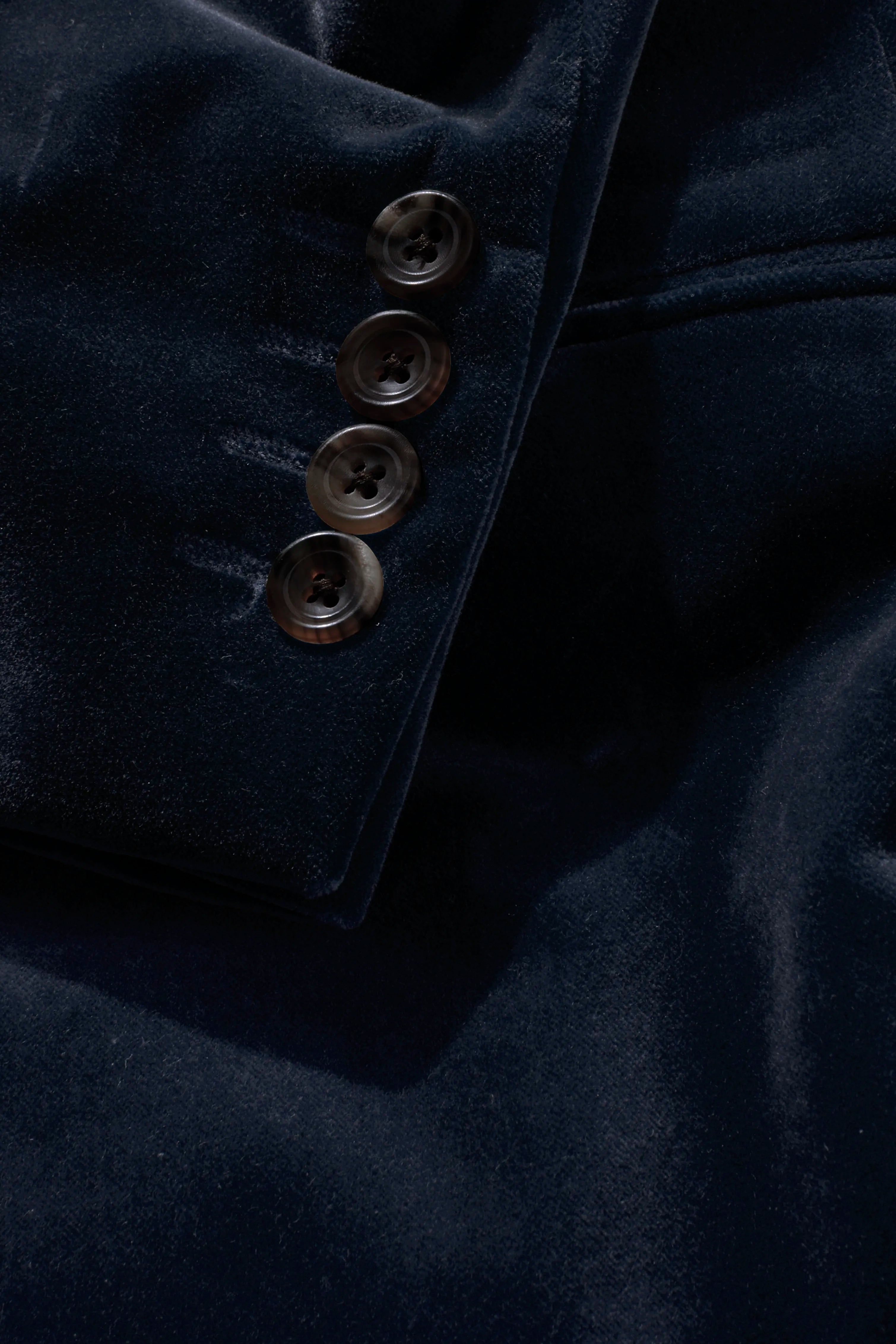 Evening Jacket – Navy Velvet