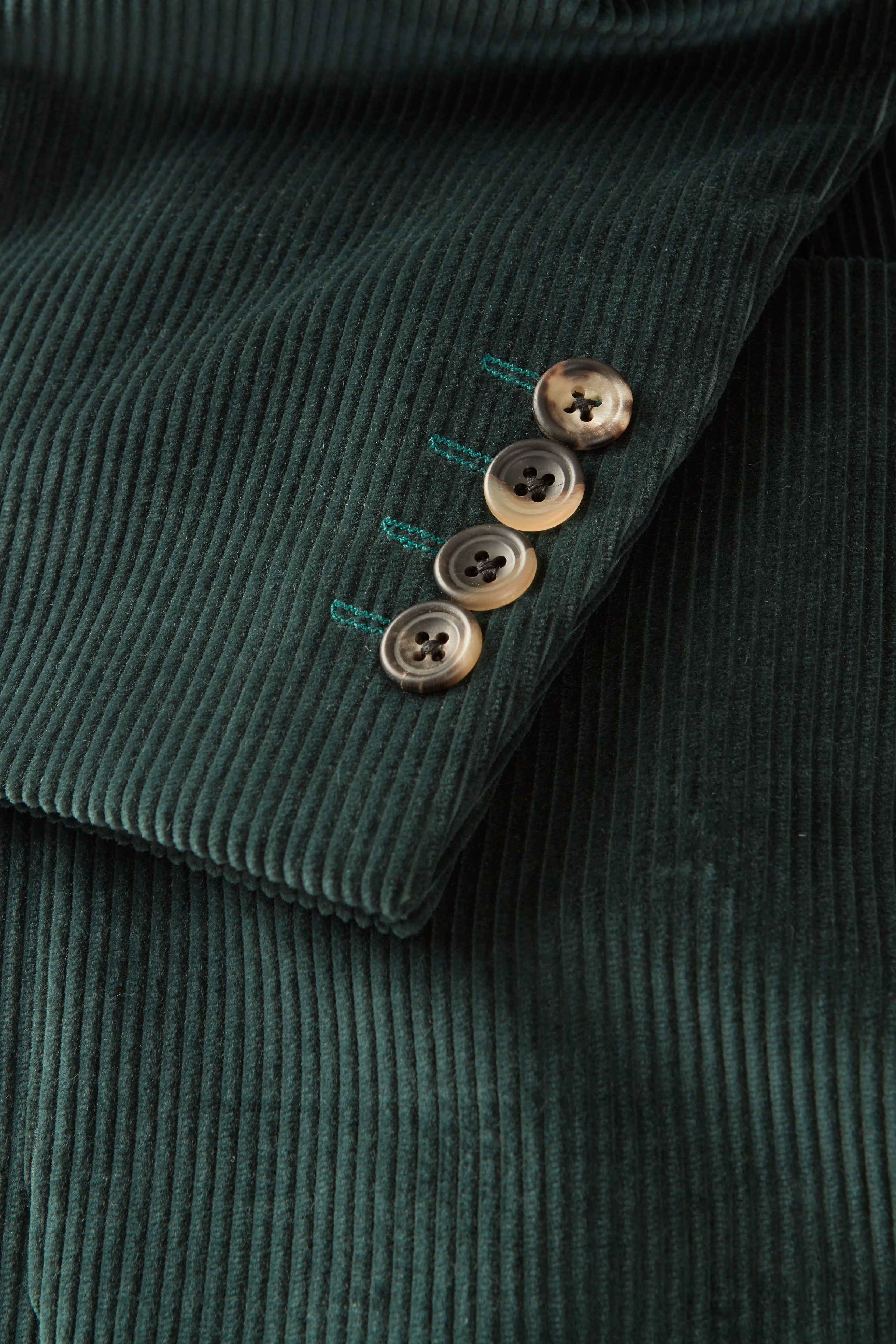 Chapman Jacket – Petrol Cotton Needlecord