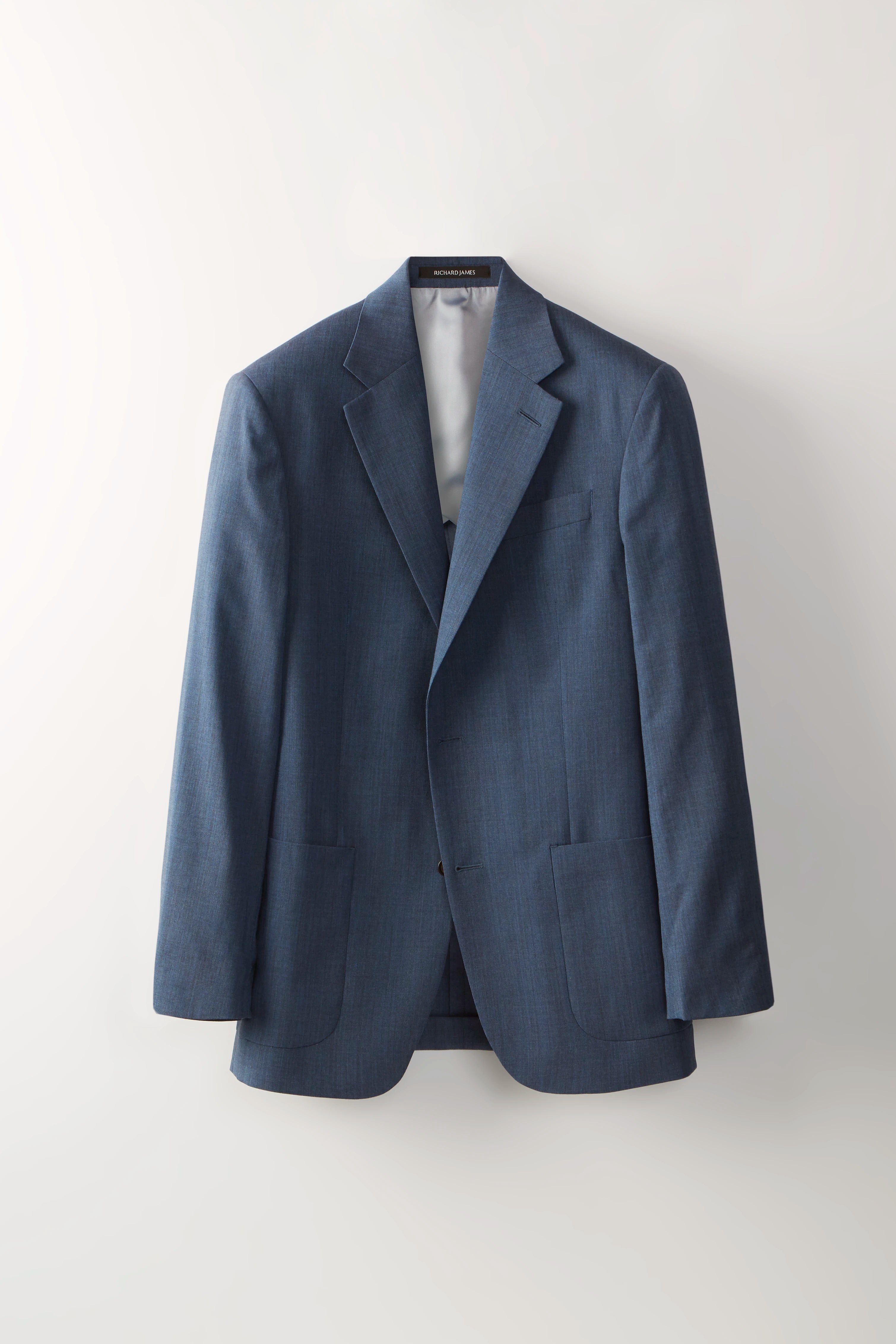 Chapman Blazer – Airforce Blue Plainweave