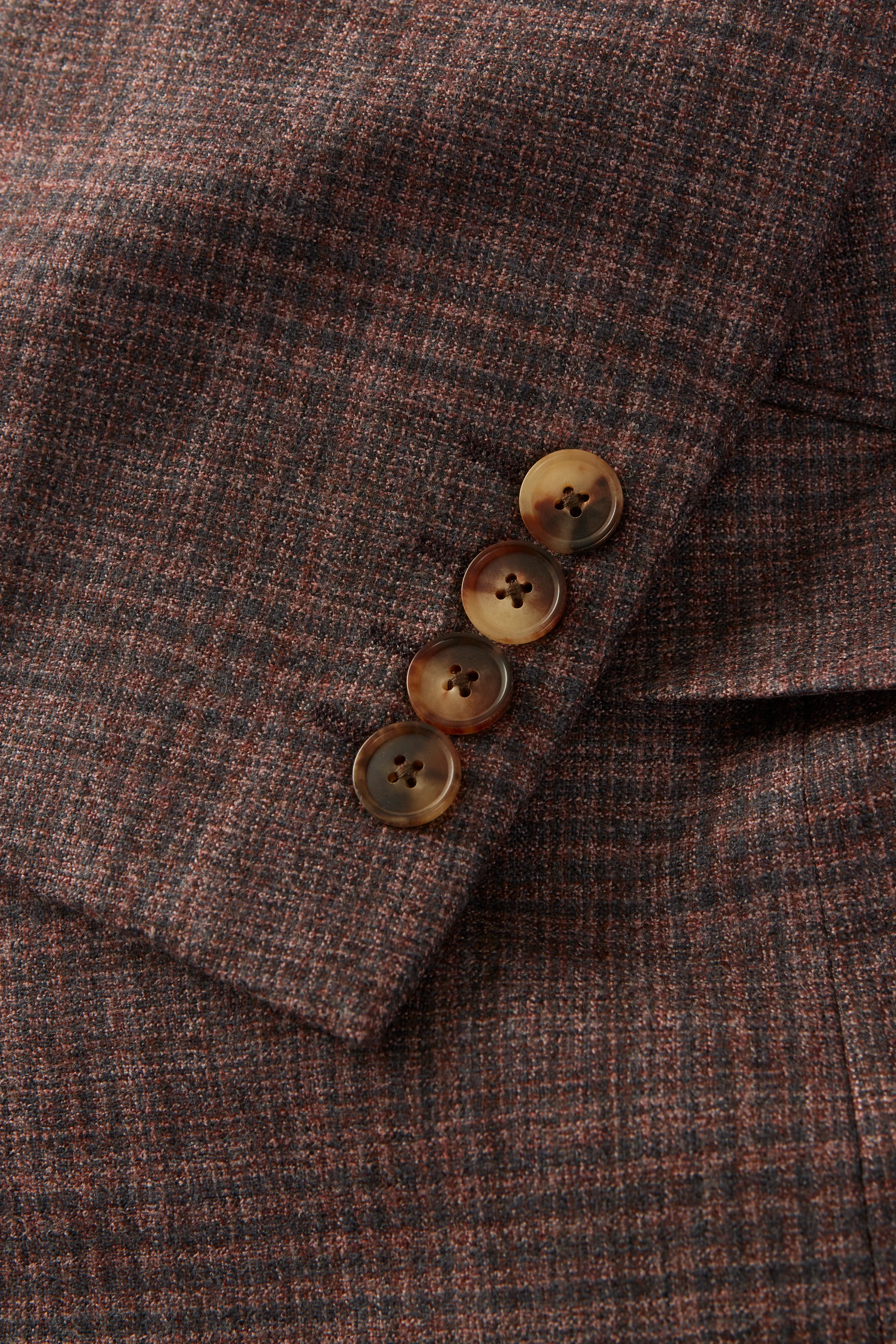 Chapman Blazer – Pink Wool Check