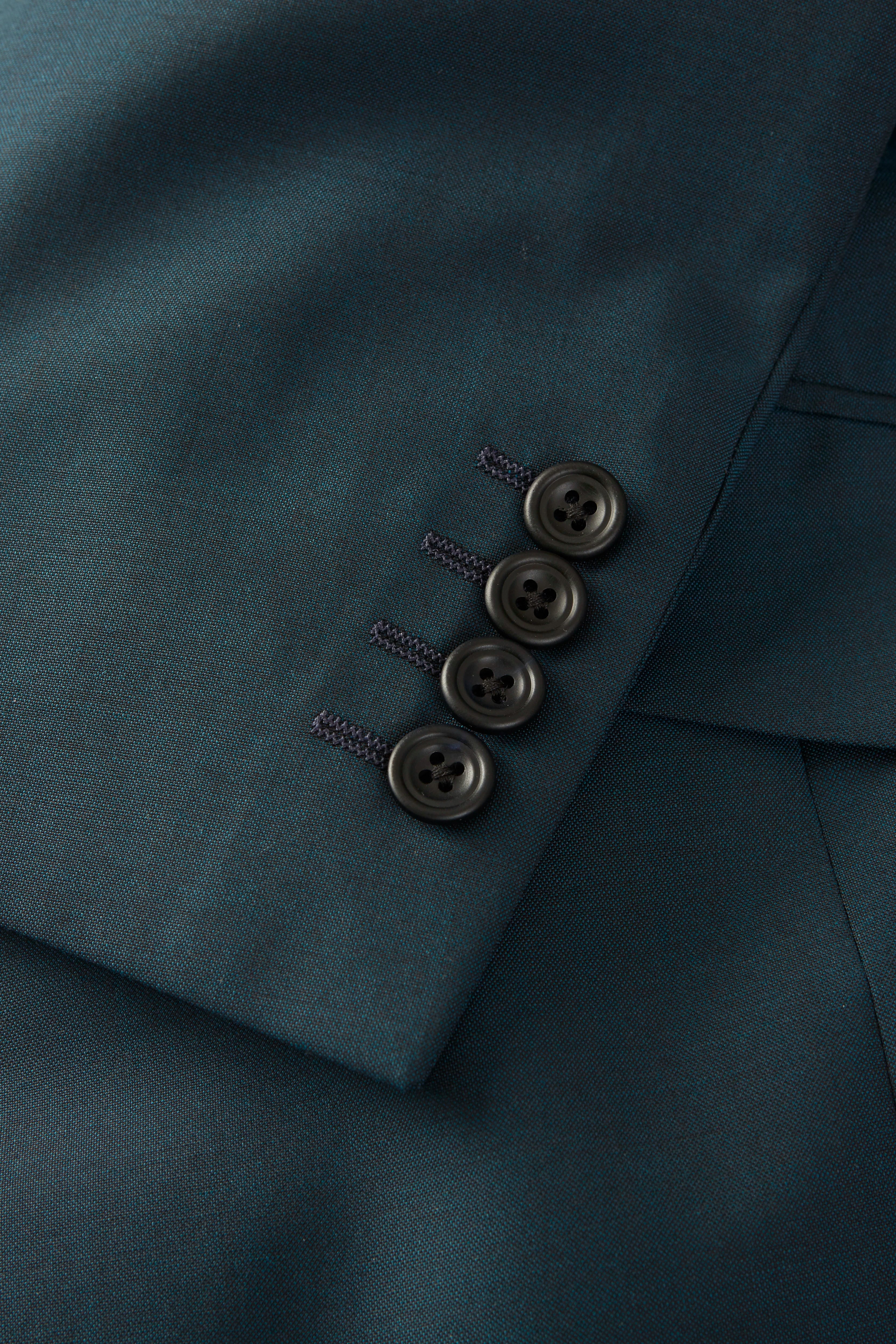 Chapman Suit – Dark Teal Wool & Mohair