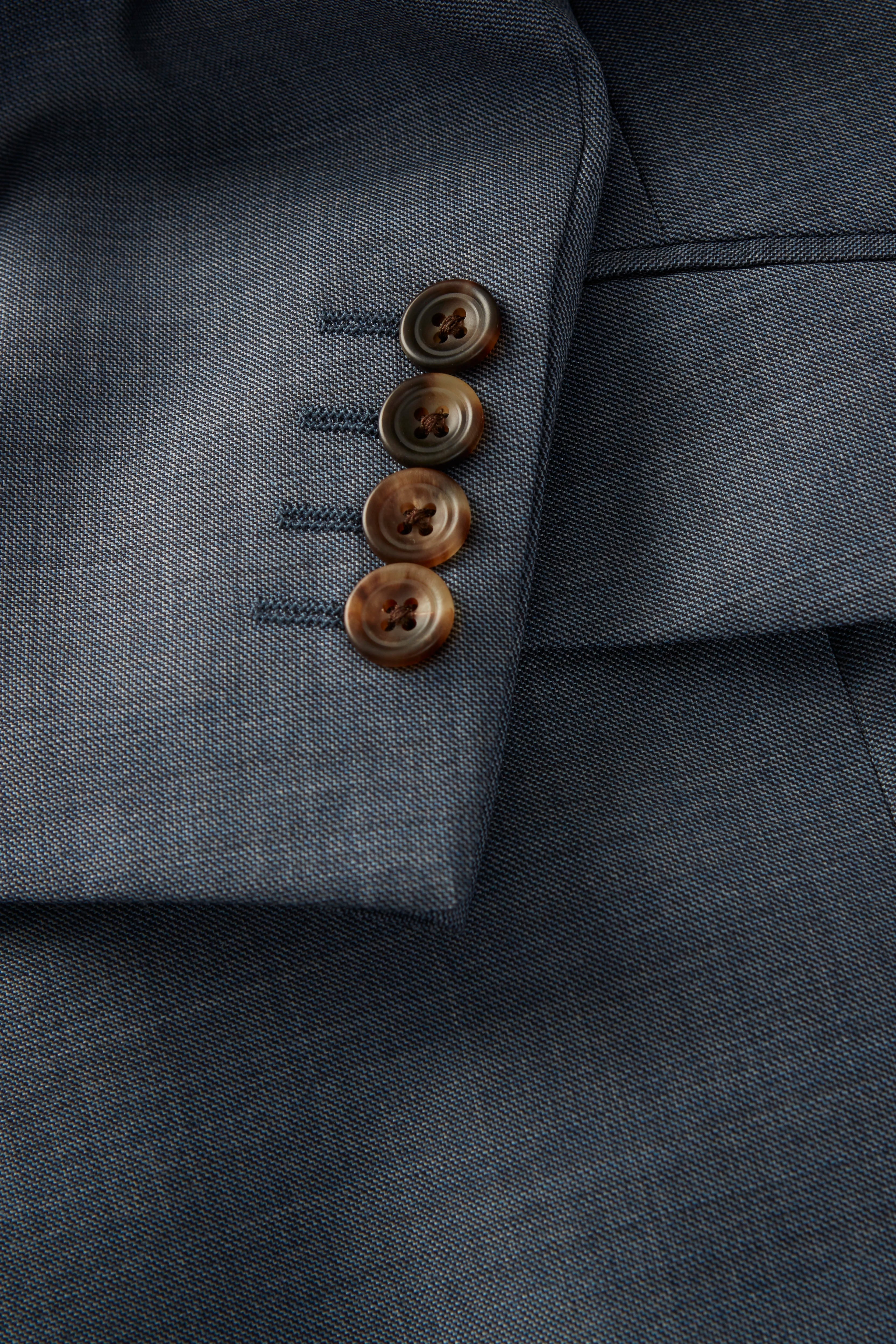 Chapman Jacket – Blue Summer Sharkskin