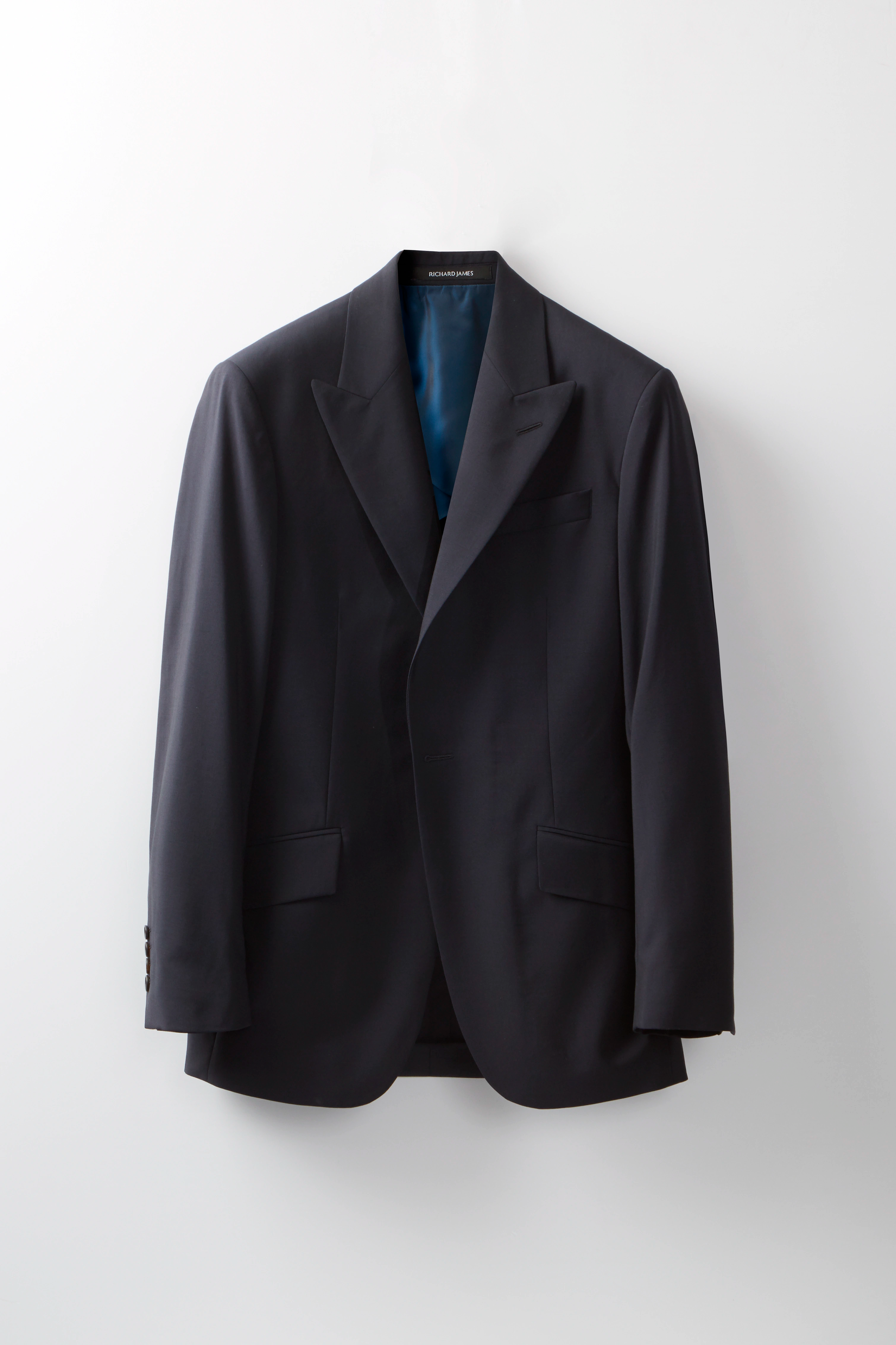 Chapman Jacket – Dark Navy Wool & Mohair