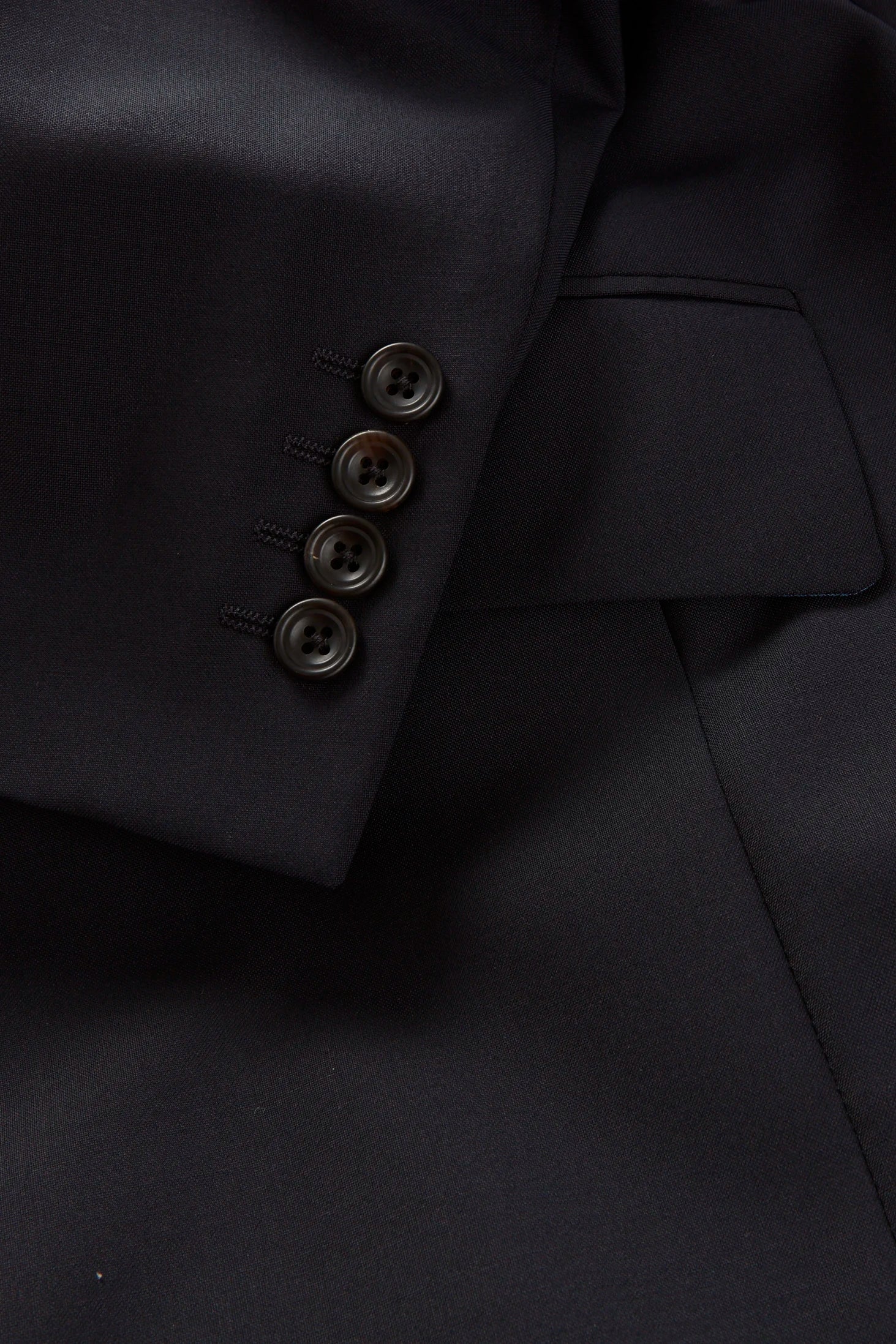 Chapman Jacket – Dark Navy Wool & Mohair