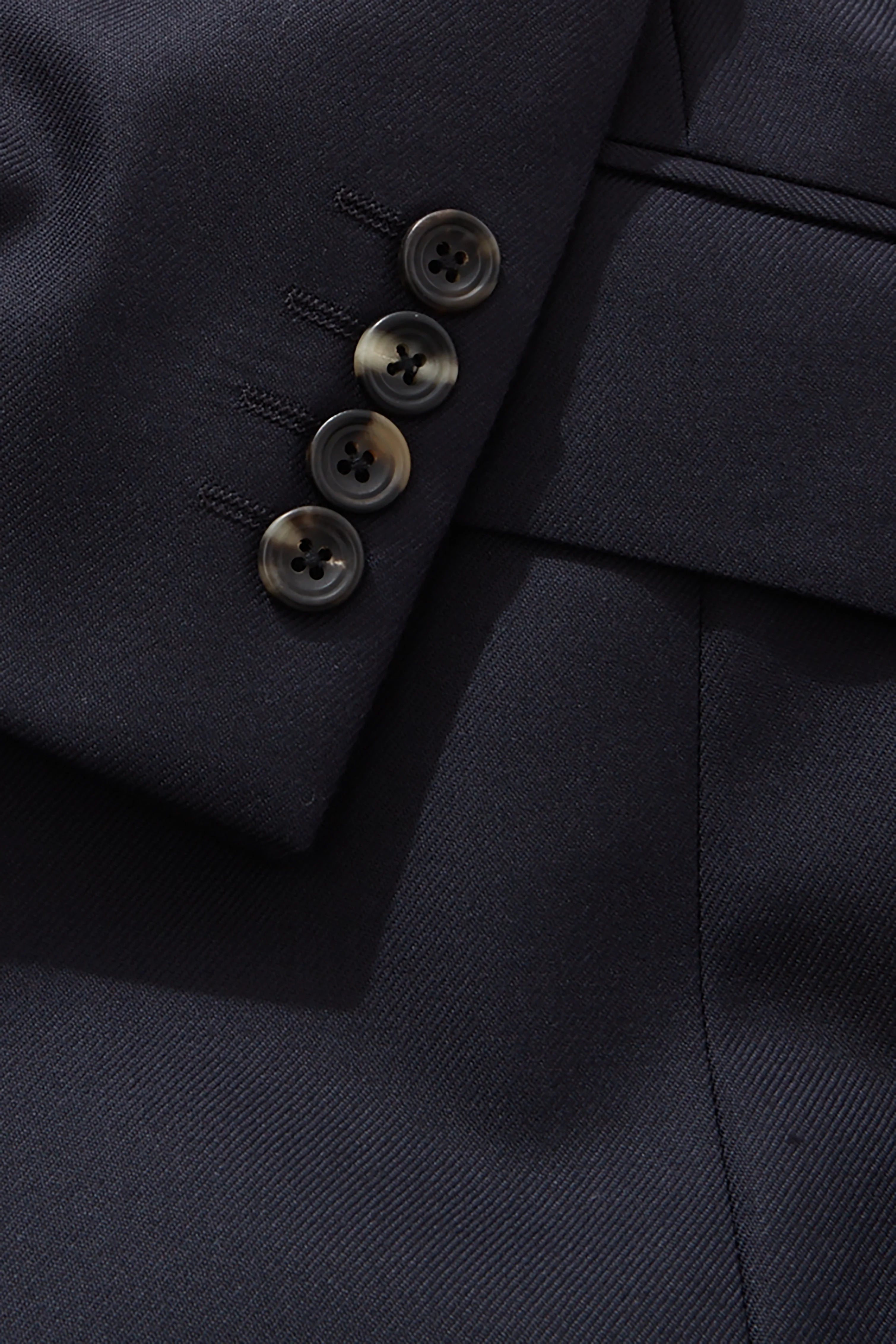 Chapman Jacket – Navy Wool Twill