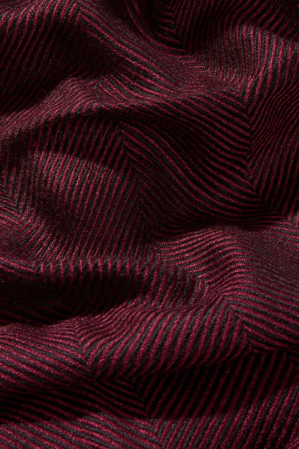 Scarf – Silk & Cashmere Dusk Herringbone