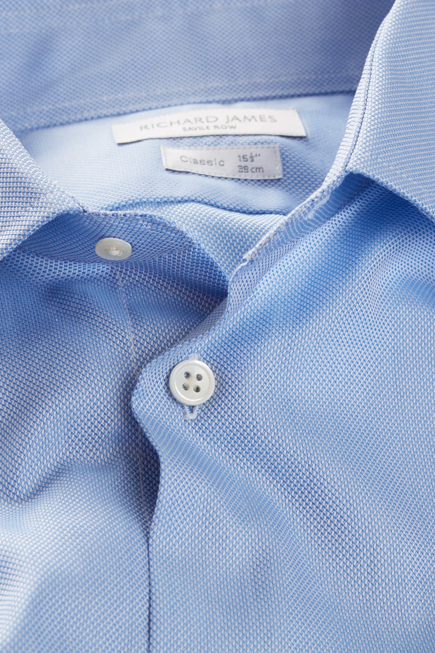 Classic Shirt – Pale Blue Oxford Cotton