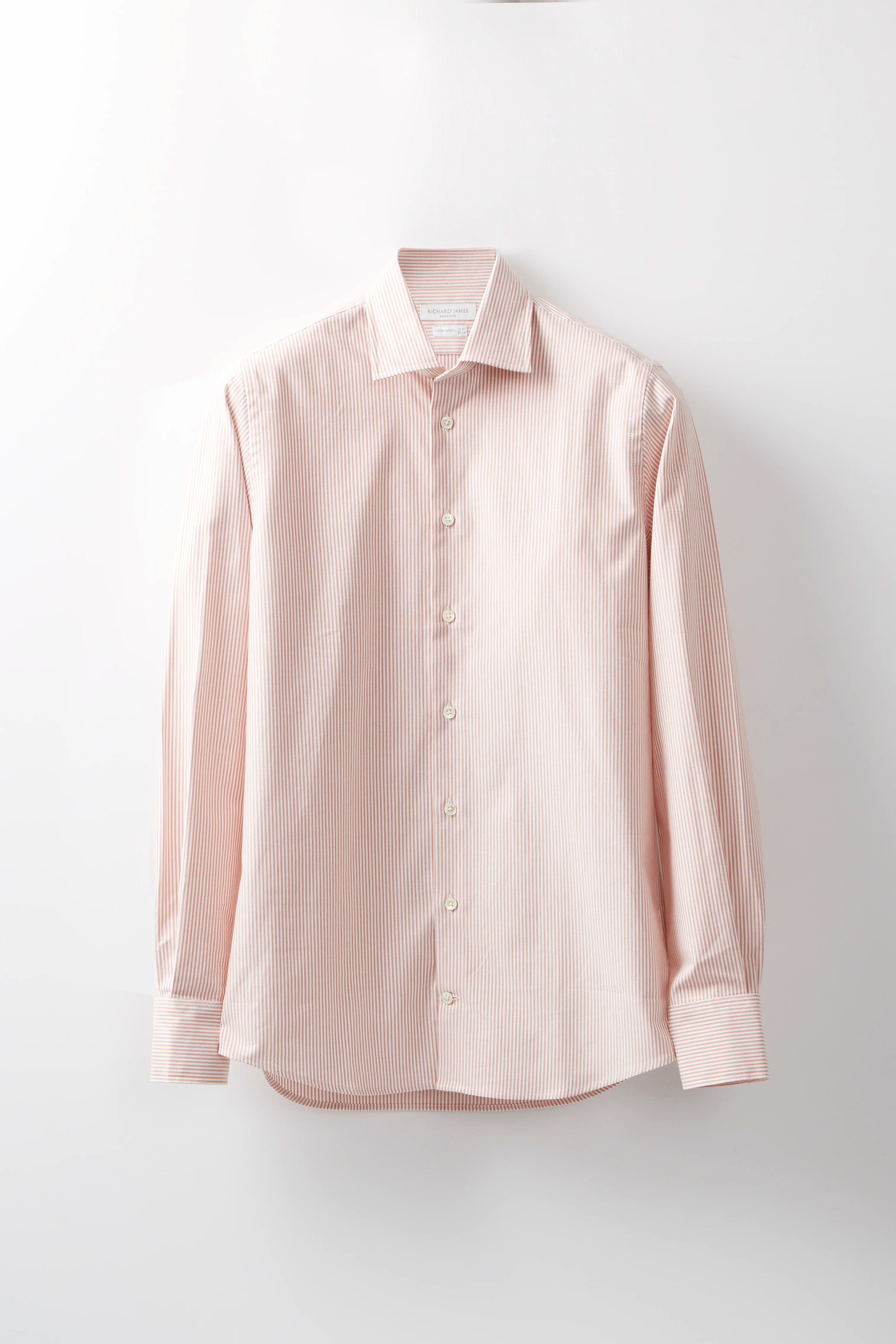 Contemporary Shirt – Rust Bengal Stripe