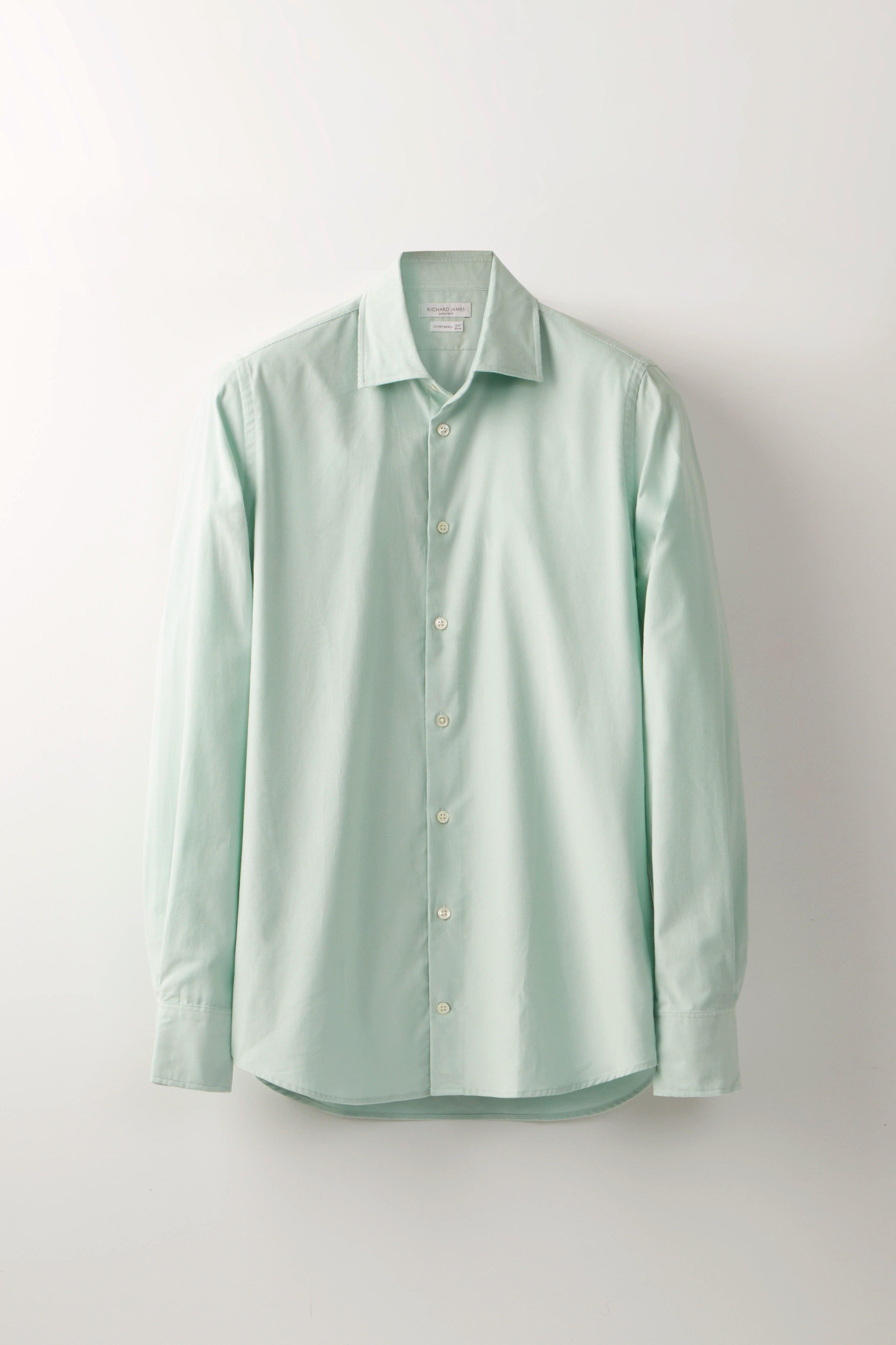 Contemporary Shirt – Mint Organic Cotton Babycord