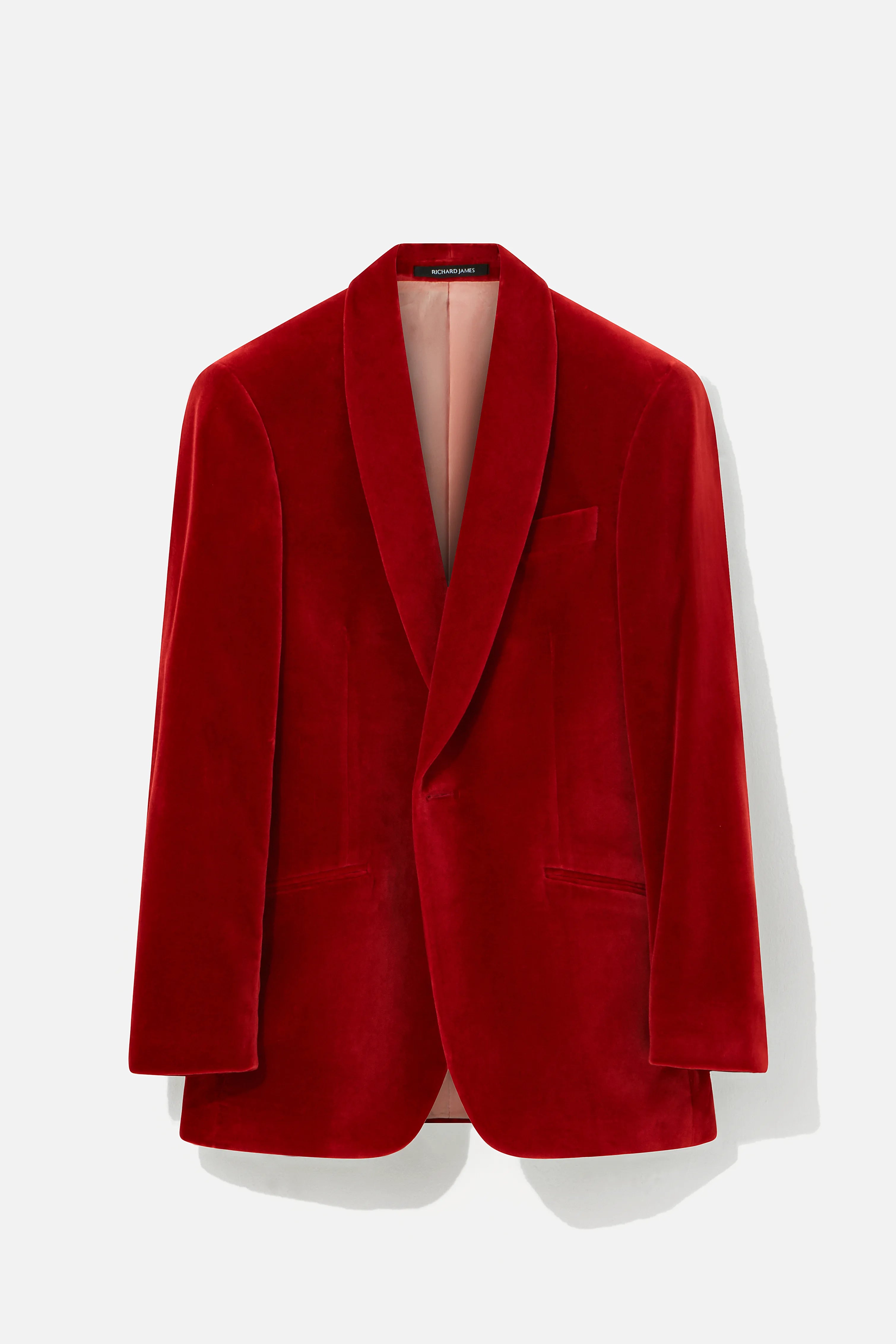 Evening Suit – Orange Velvet