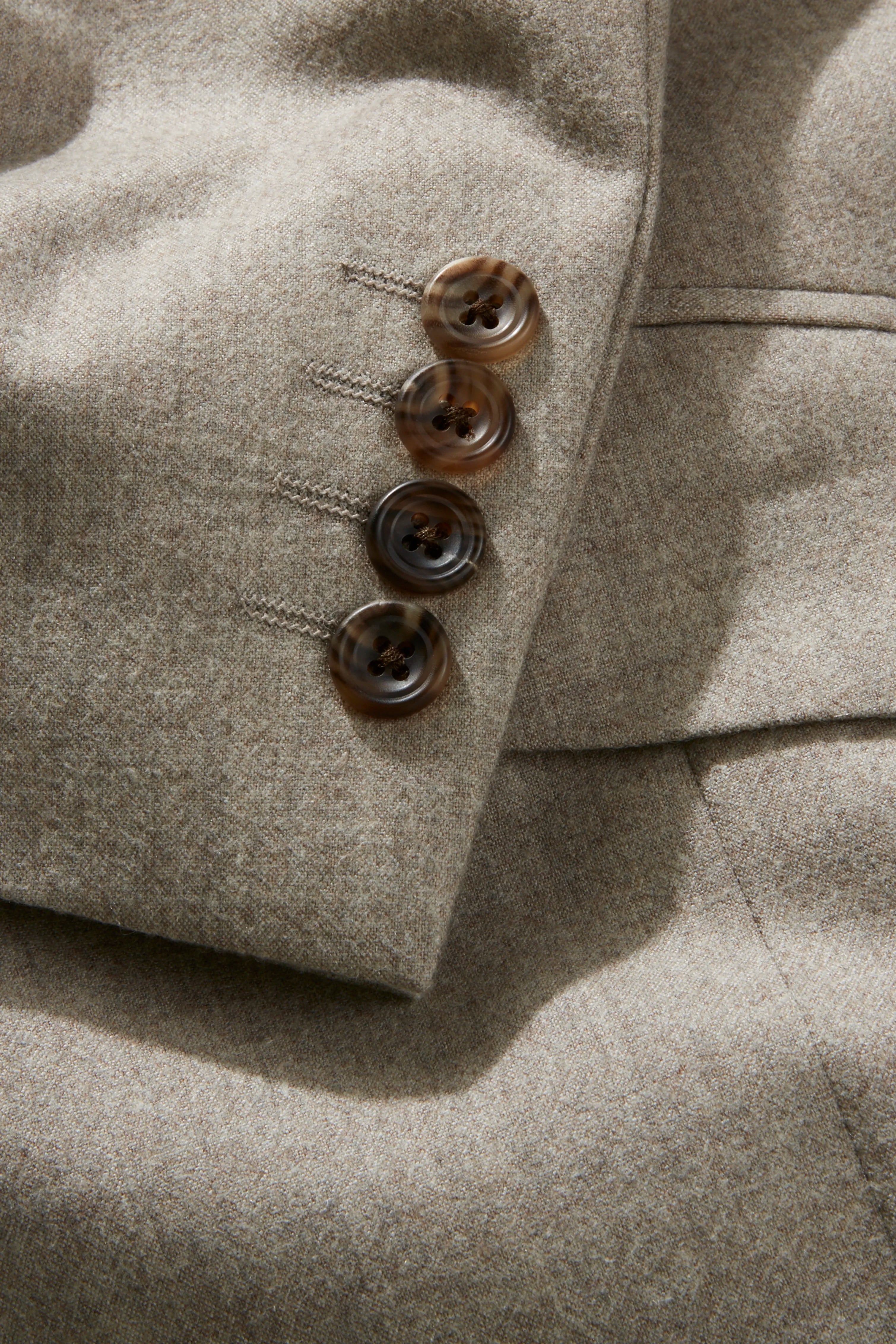 Chapman Suit – Stone Stretch Cashmere