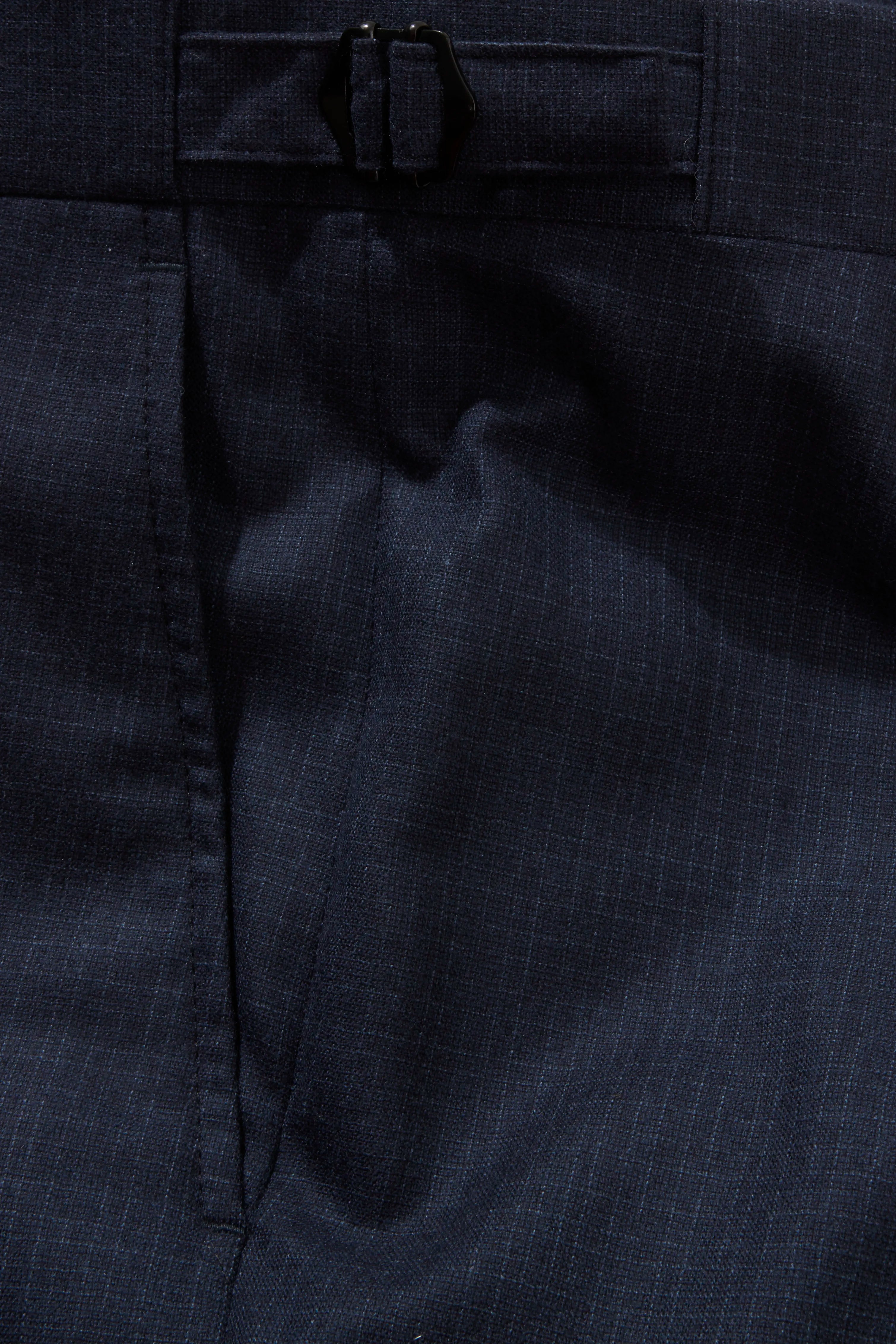 Chapman Suit – Navy Wool Micro Check