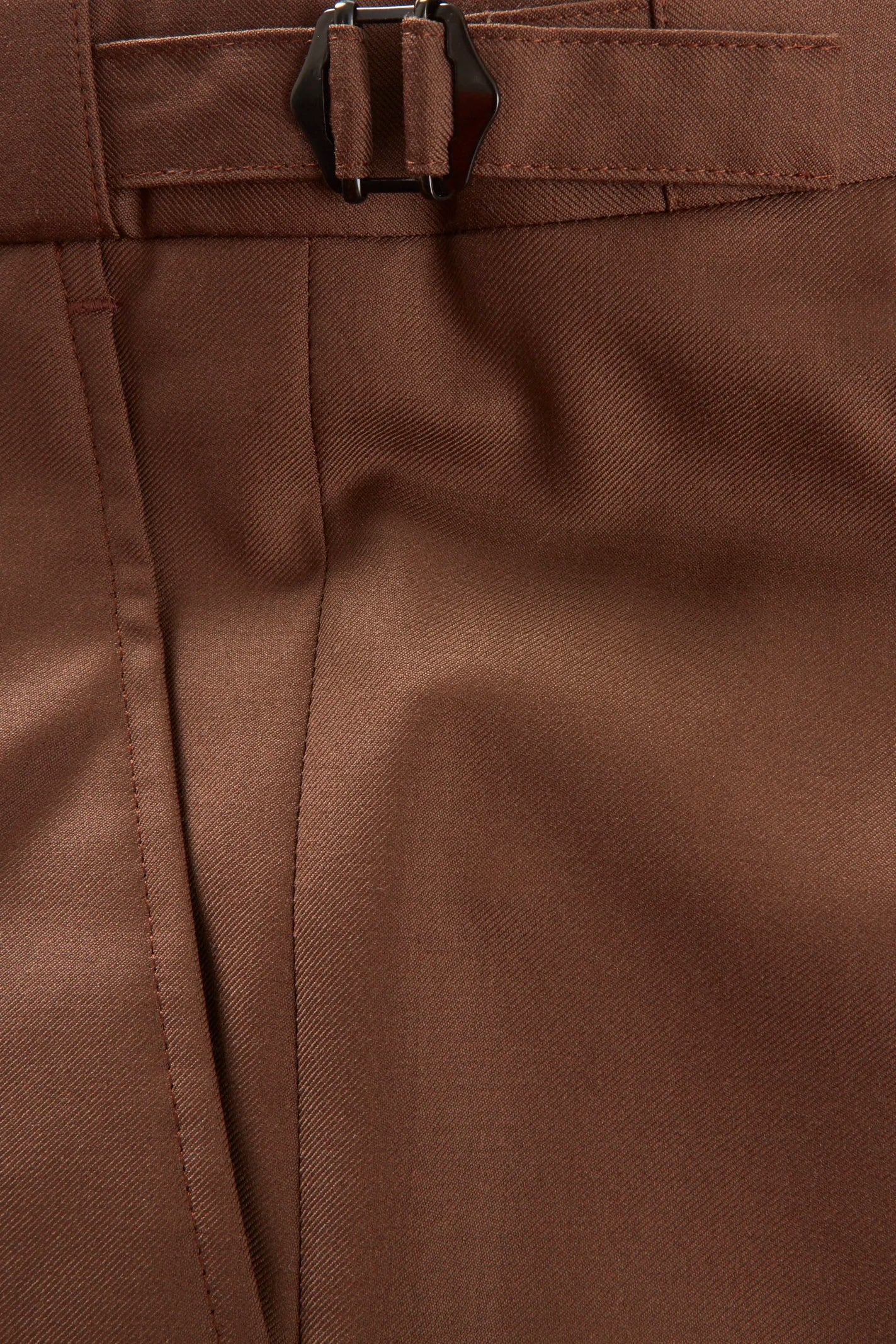 Chapman Trousers – Coffee Virgin Wool Twill