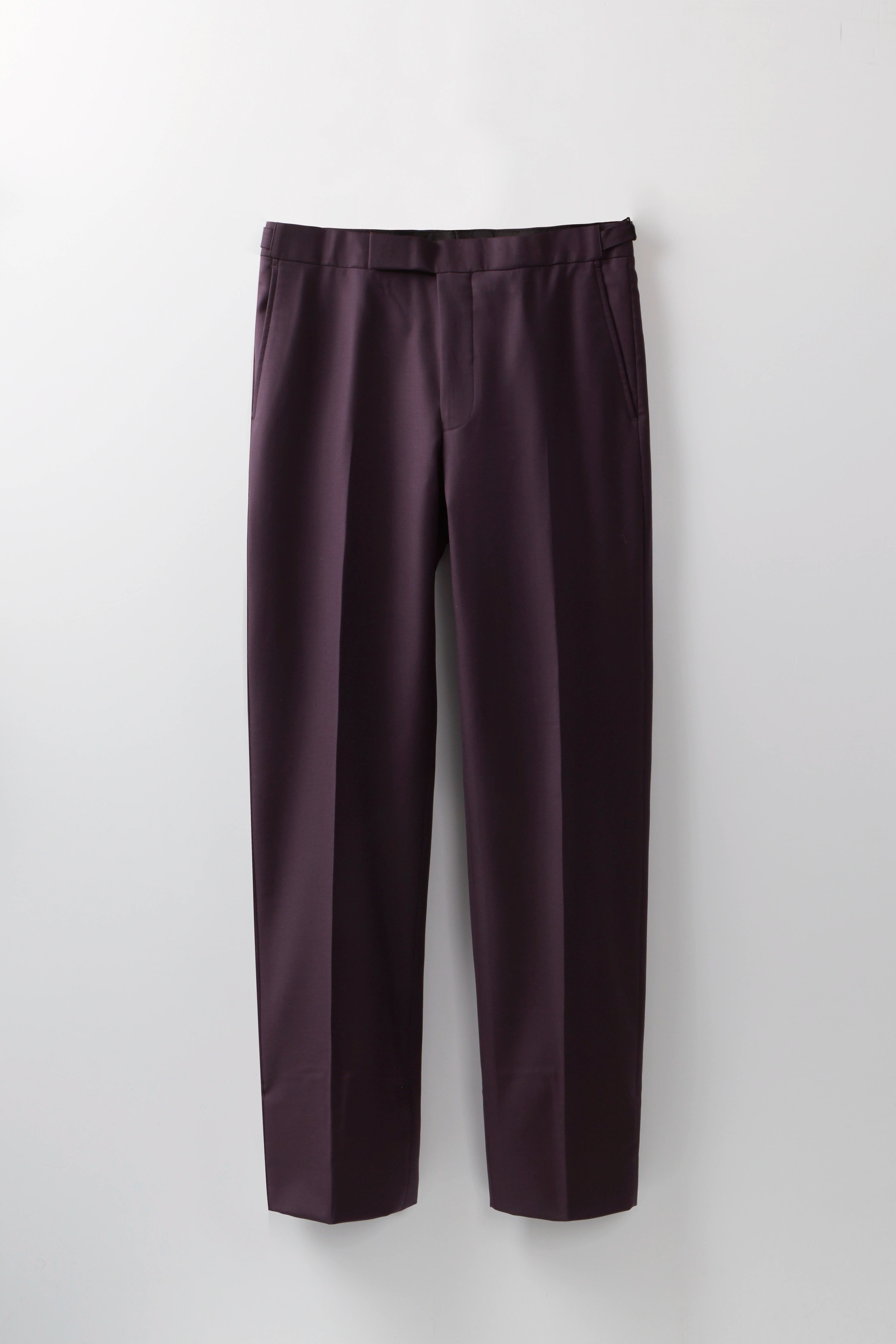 Chapman Suit – Aubergine Virgin Wool Twill