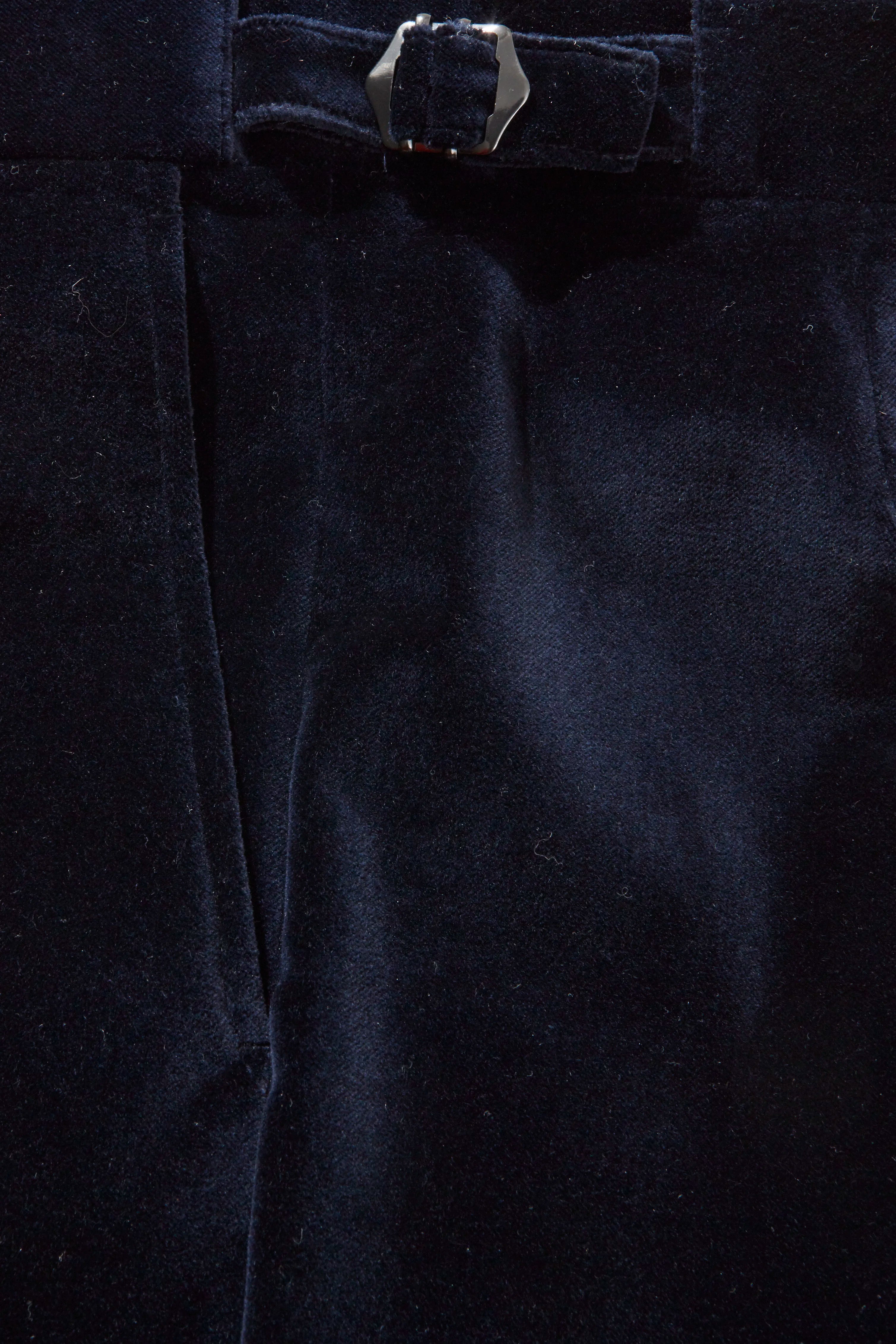 Evening Trousers – Navy Velvet
