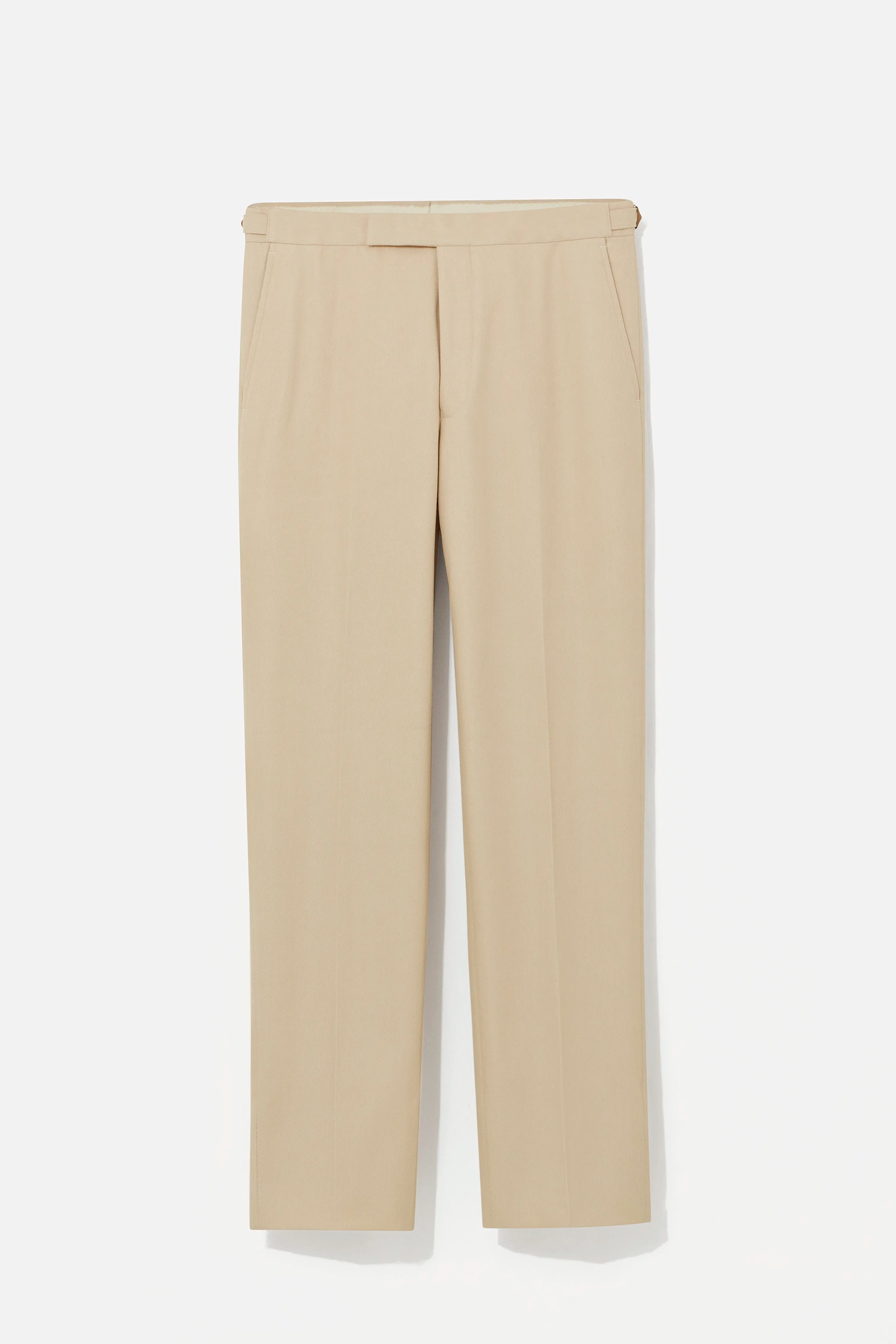 Chapman Trousers – Ivory Cavalry Twill