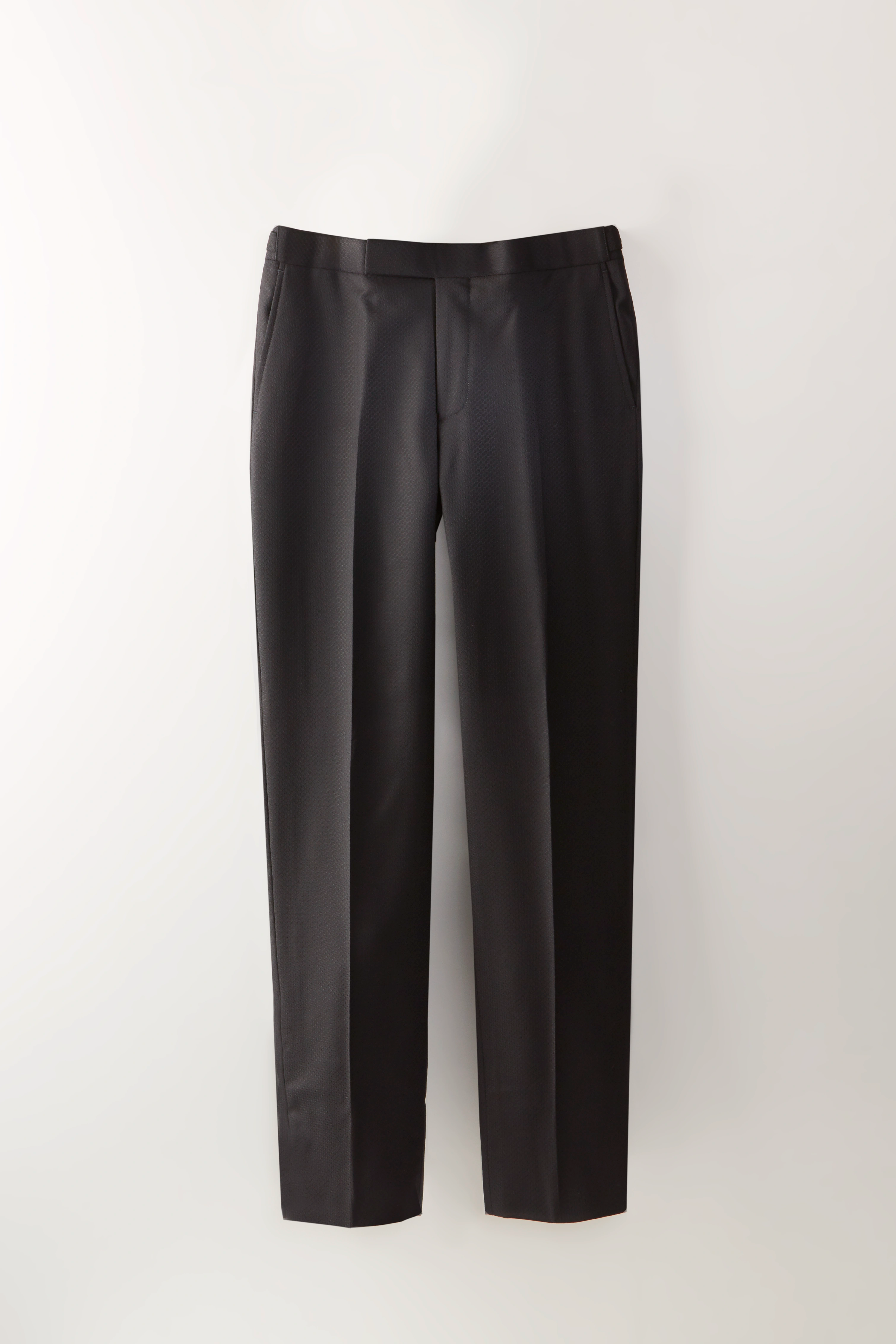 Chapman Trousers – Midnight Wool Jacquard Dogtooth
