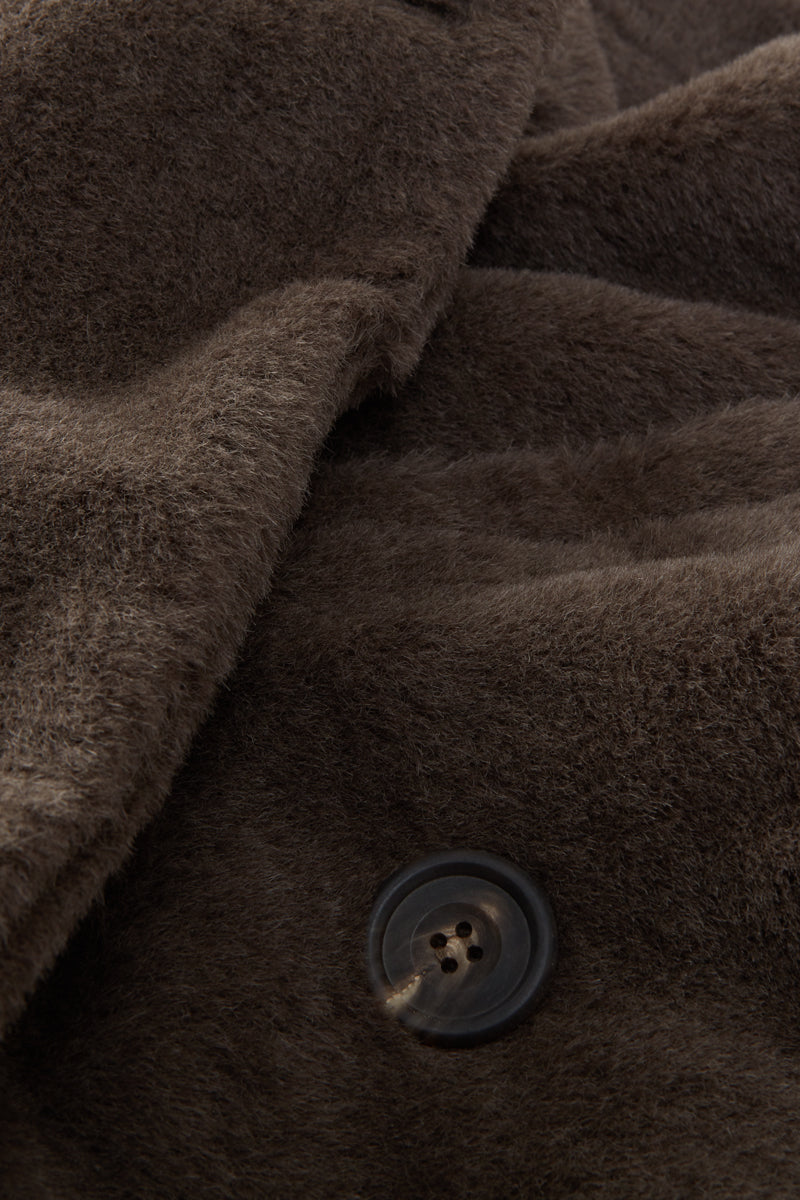 Richard James Savile Row Alpaca Teddy Coat