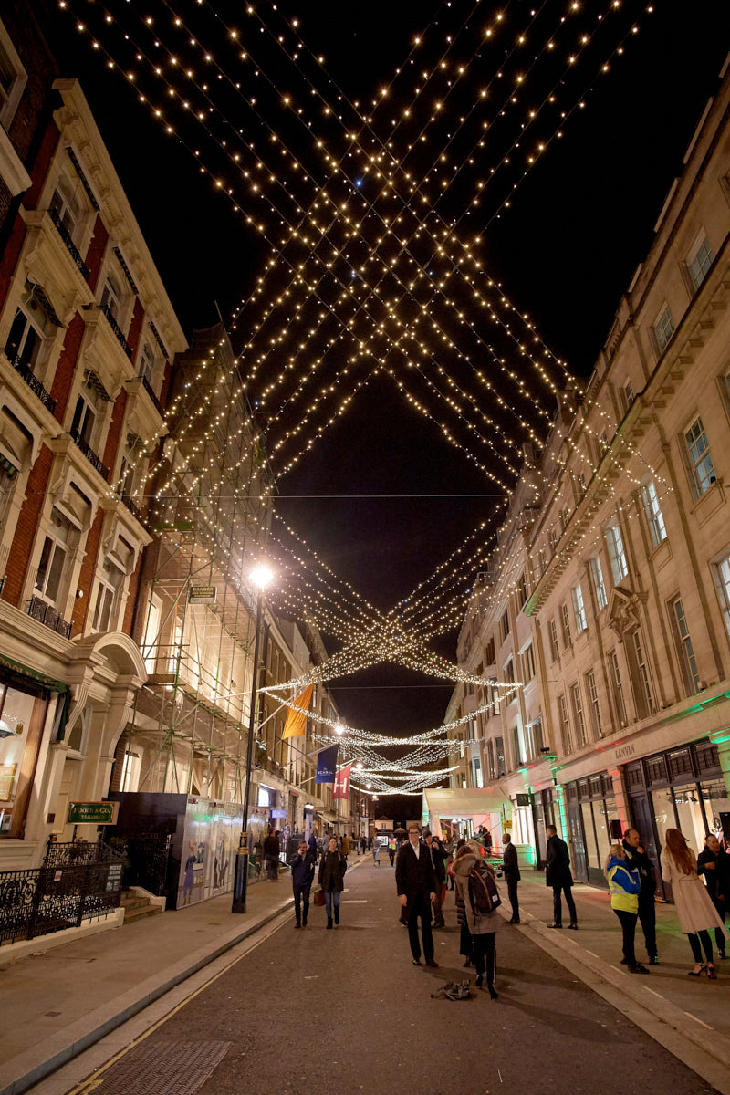 Savile Row Christmas Lights