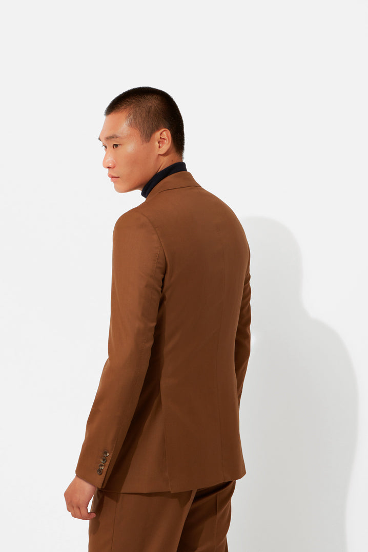 Double-Breasted Fine Twill Jacket