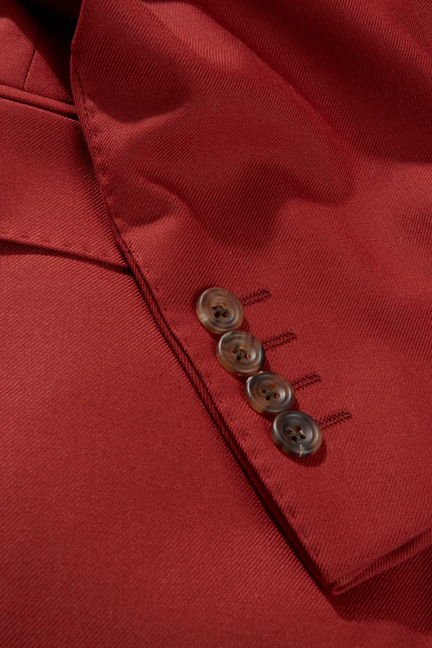 Hepworth Jacket – Rust 130s Wool Twill