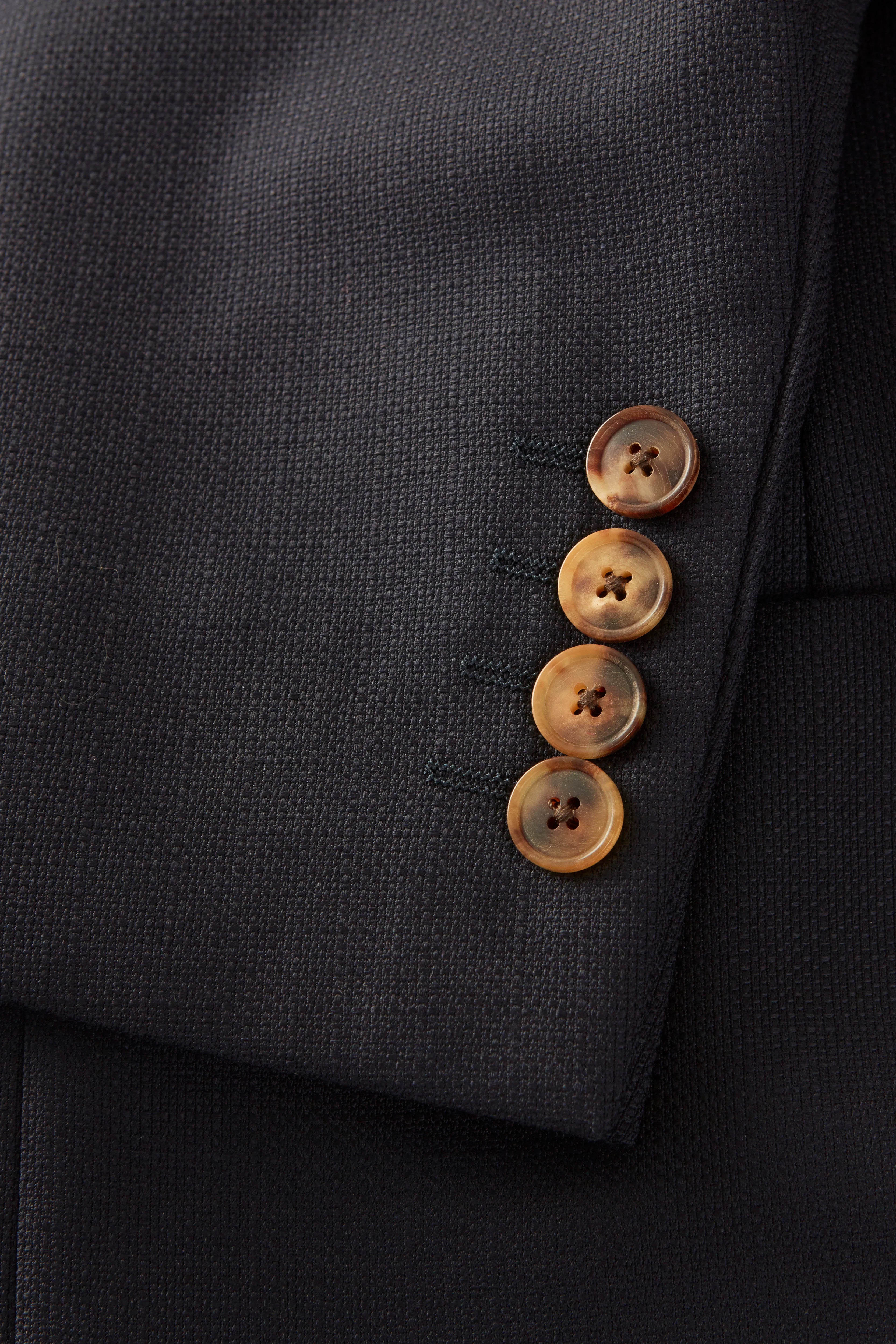 Chapman Blazer – Navy Wool Hopsack