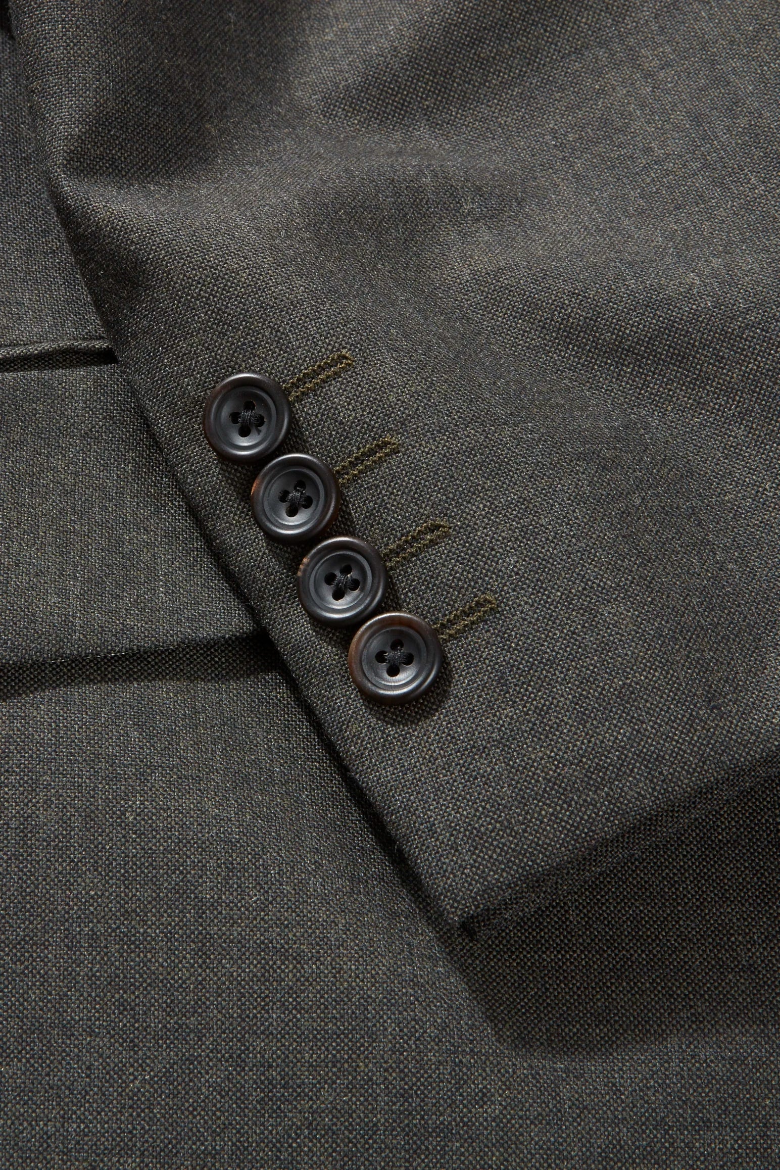 Chapman Suit – Olive Wool Fresco