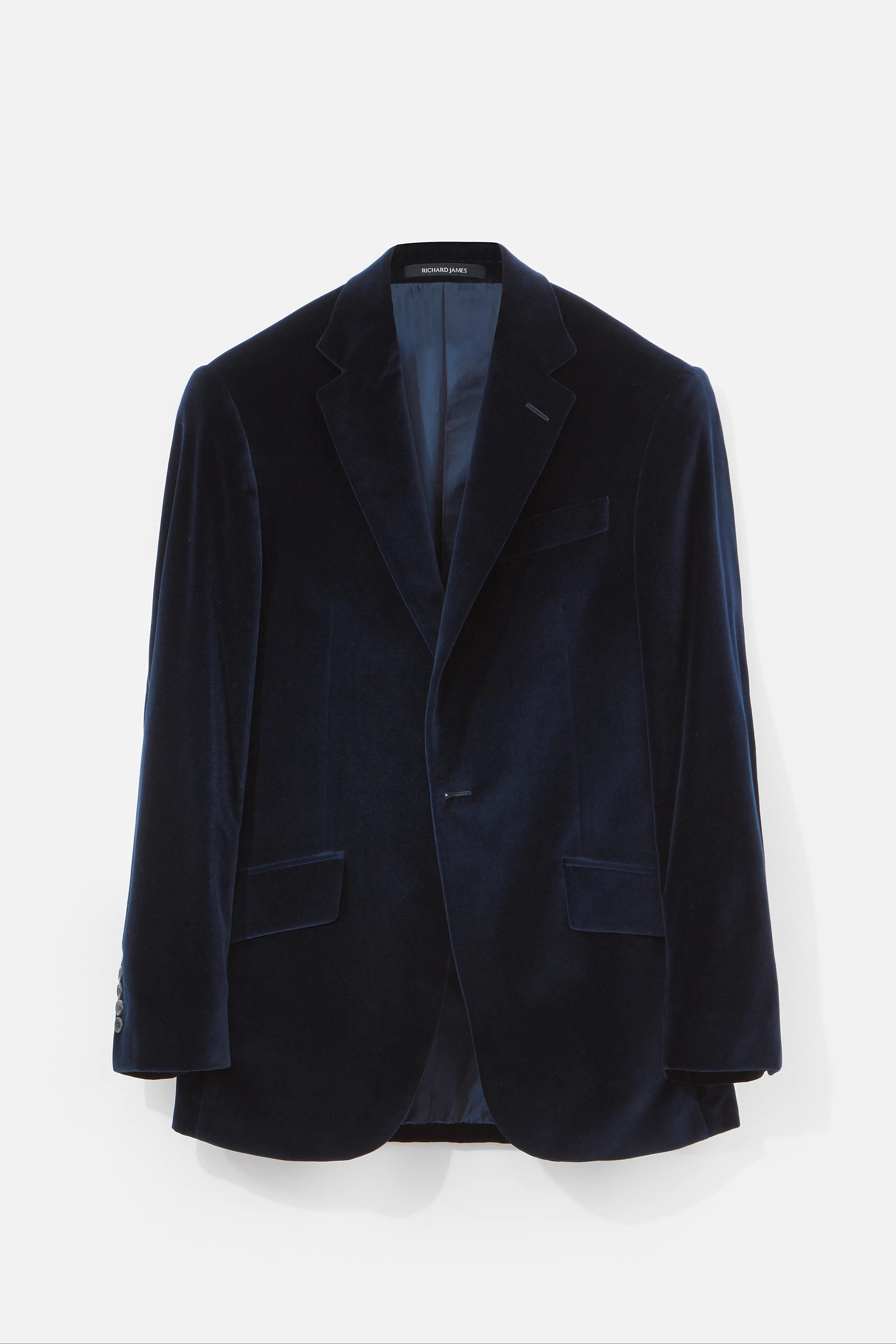 Evening Jacket – Navy Velvet