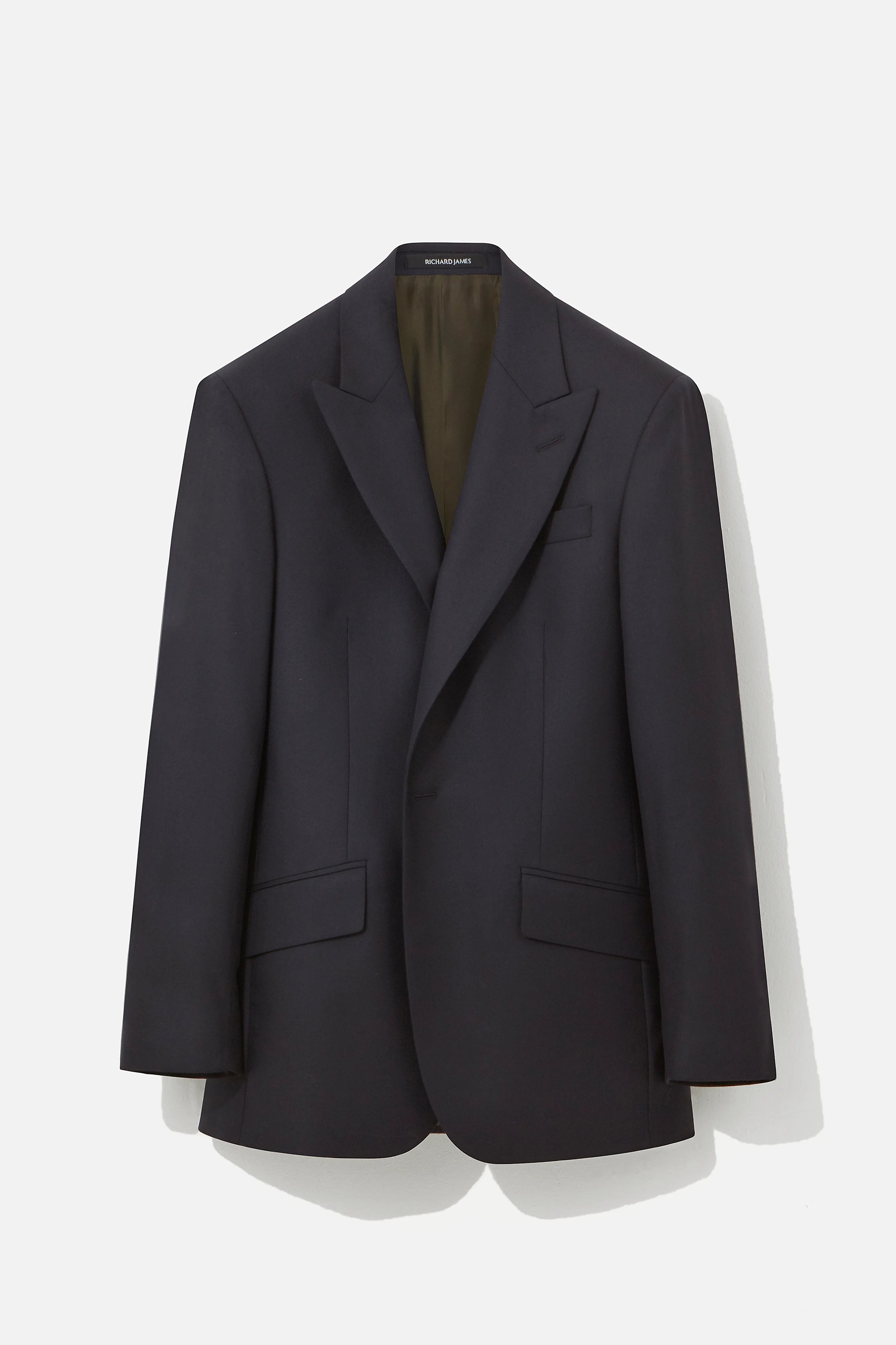 Chapman Jacket – Navy Wool Twill