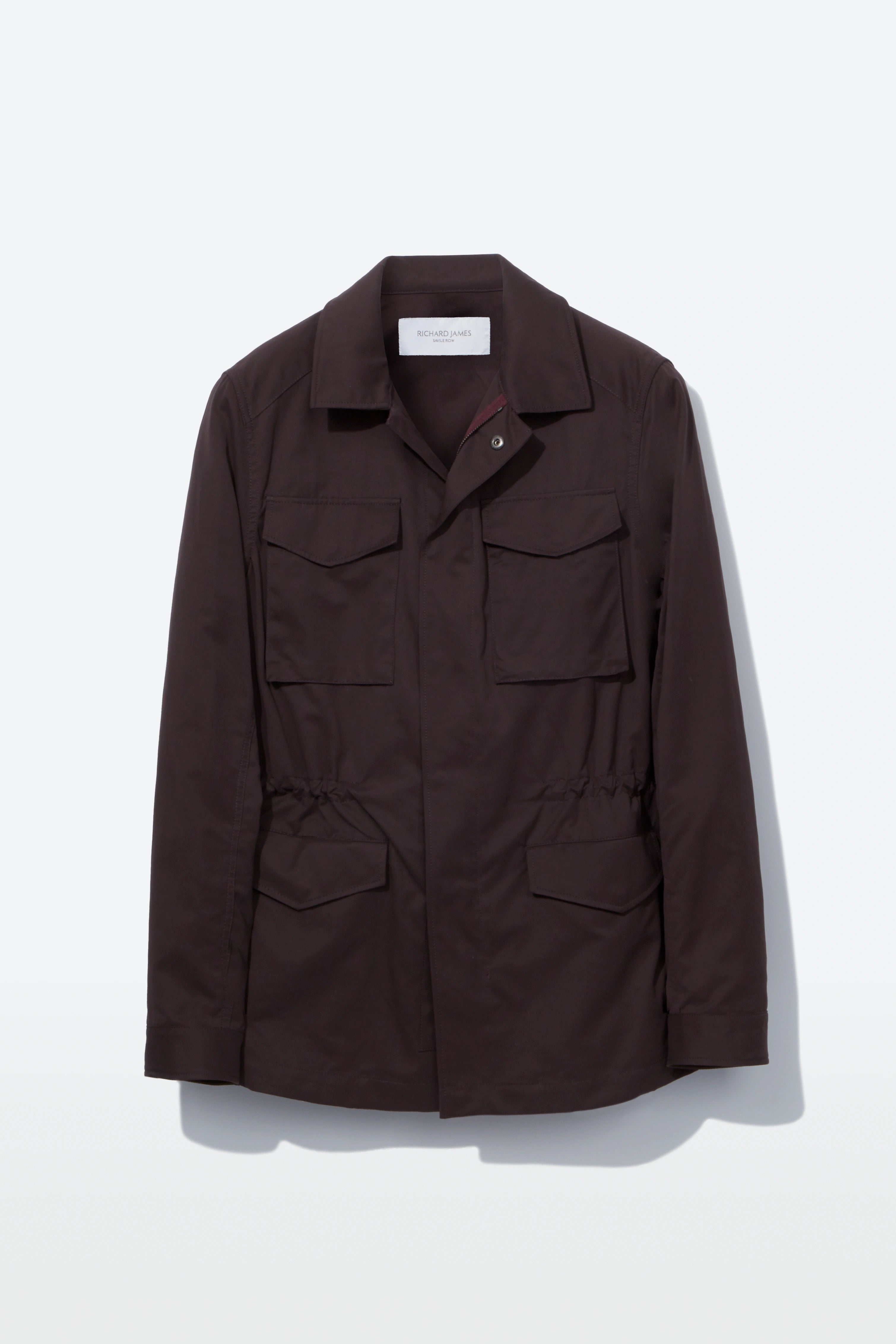 Field Jacket – Aubergine Recycled Technical Blend
