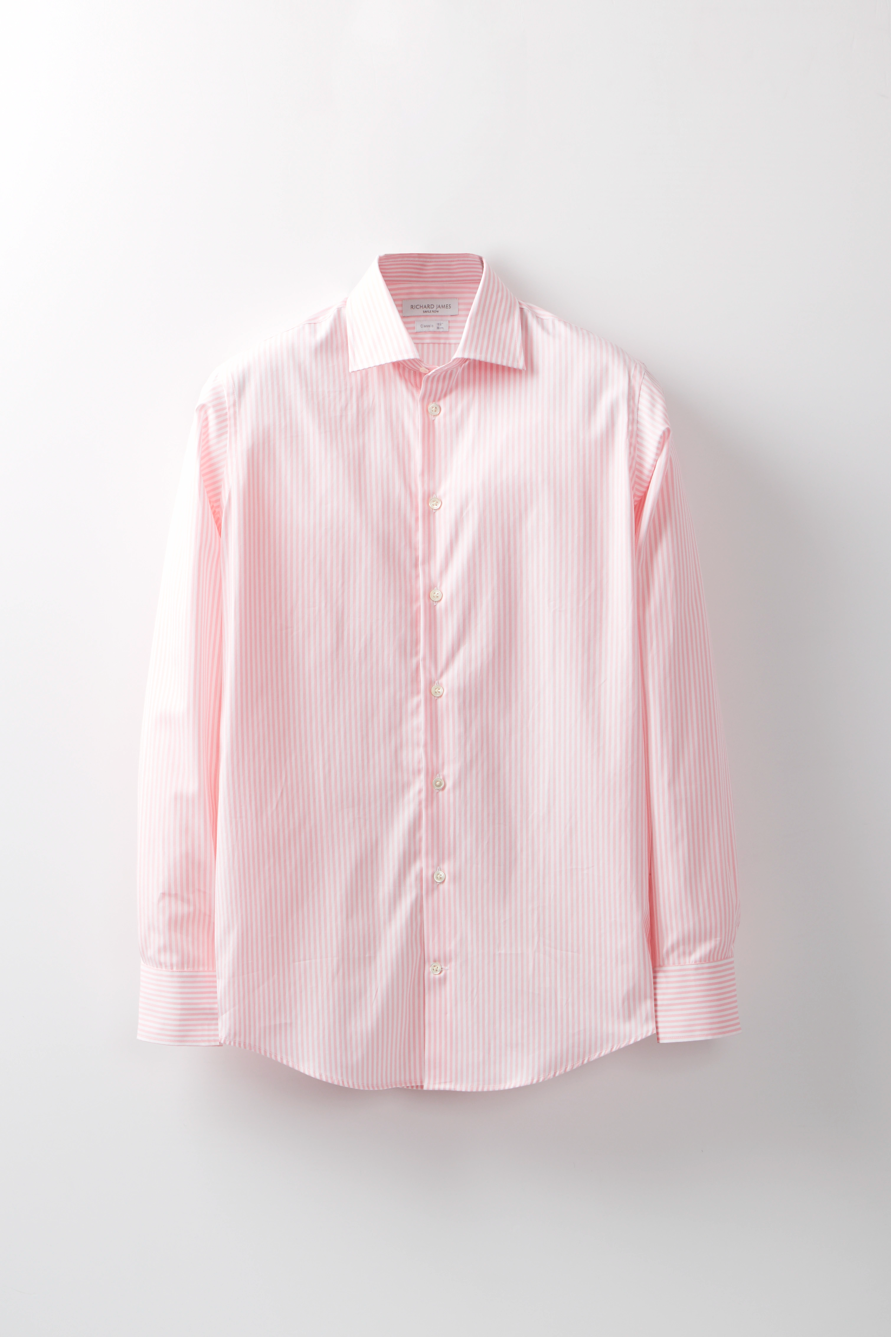 Classic Shirt – Pink Bengal Stripe Cotton