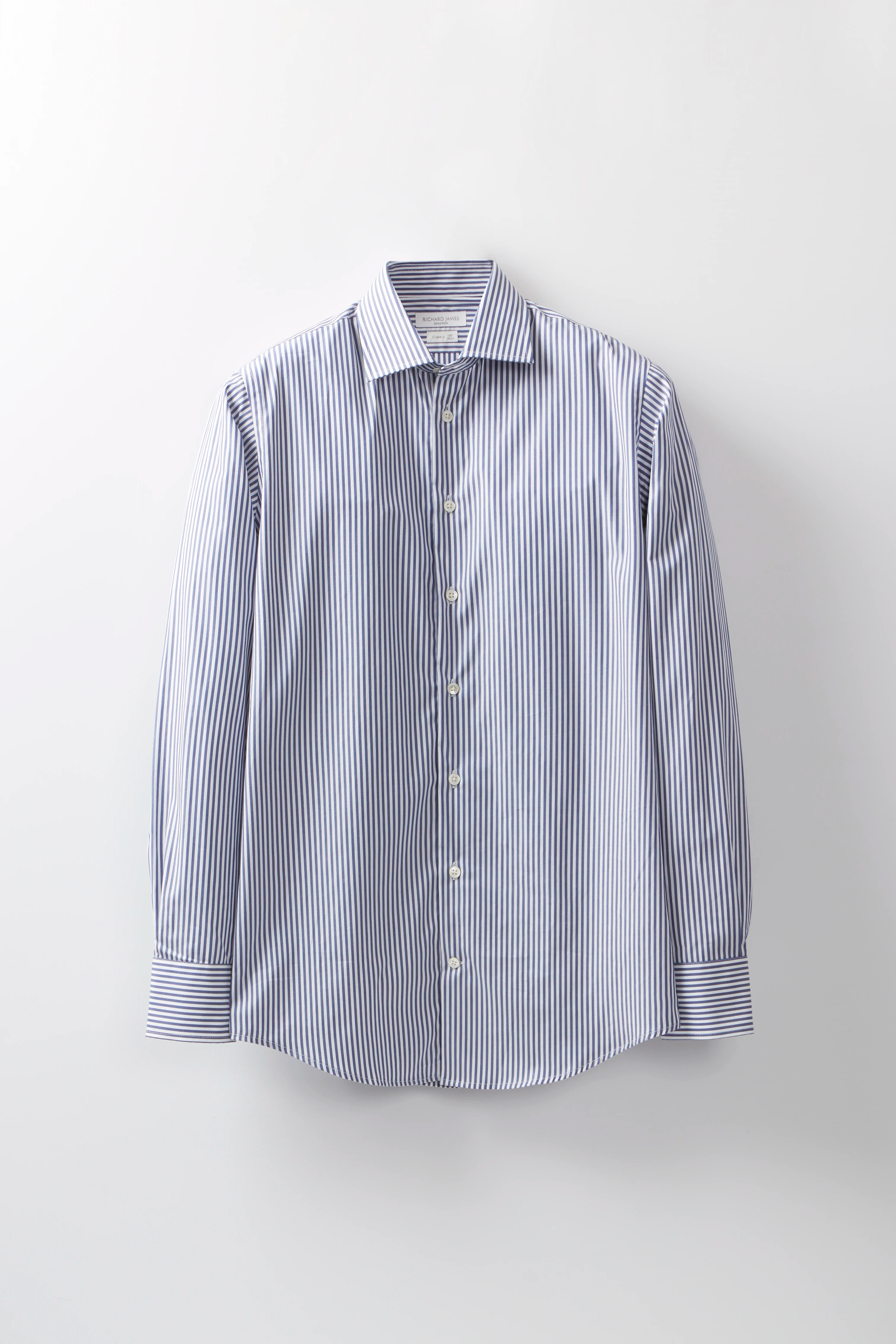 Classic Shirt – Navy Bengal Stripe Cotton