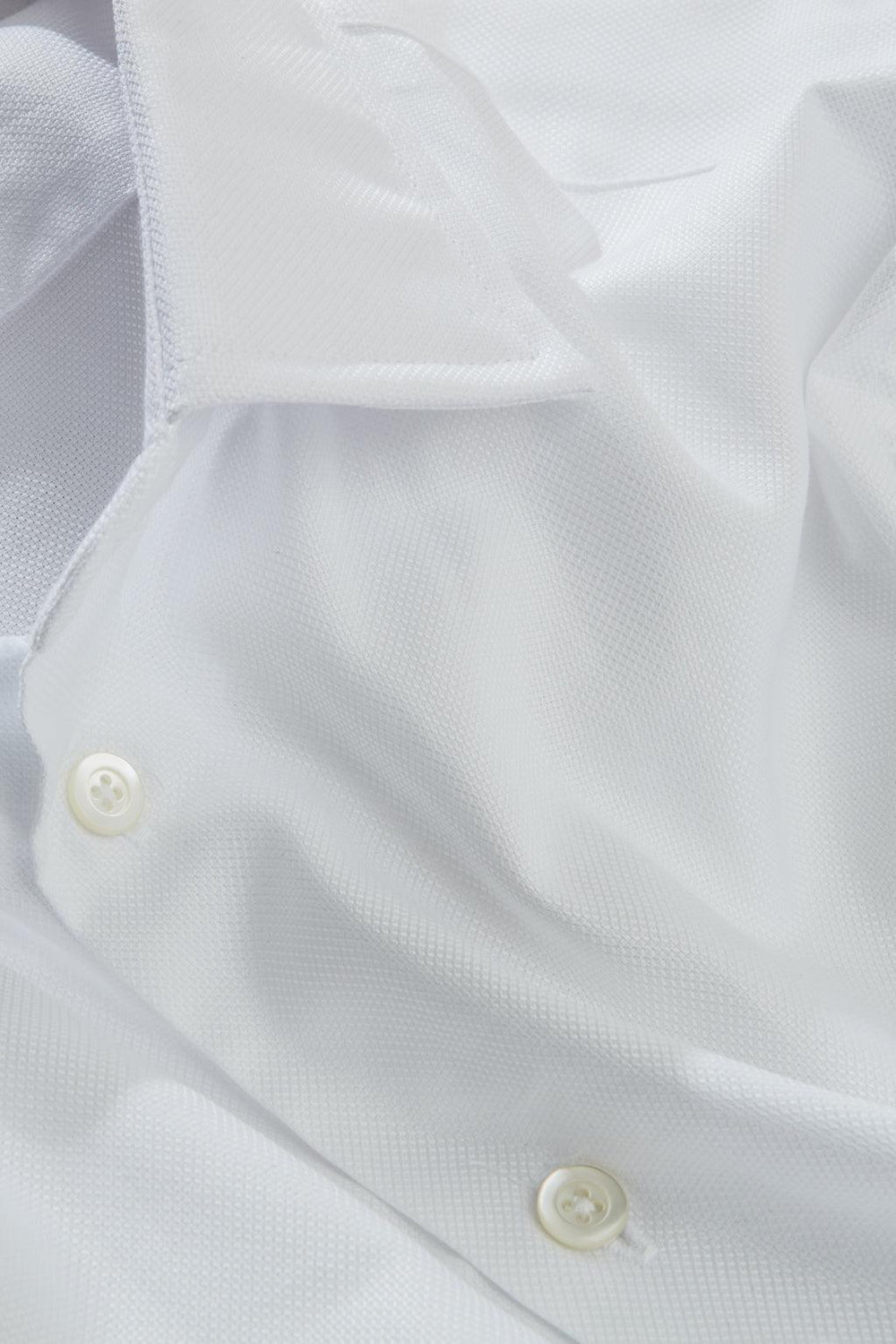 Solid White Royal Oxford Classic Custom Shirt 100c 80/2*80/2 Sai302a