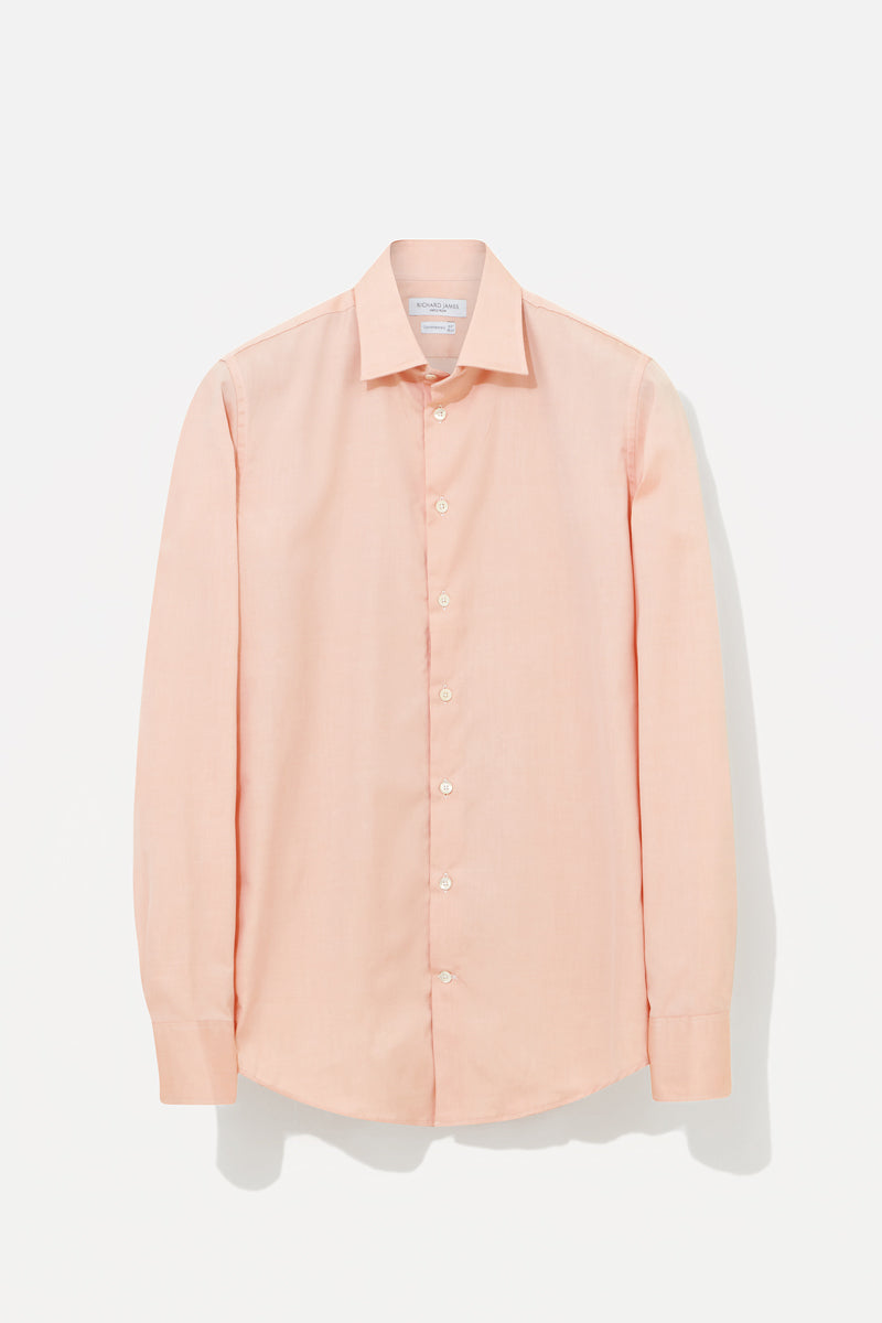 Pinpoint Cotton Shirt