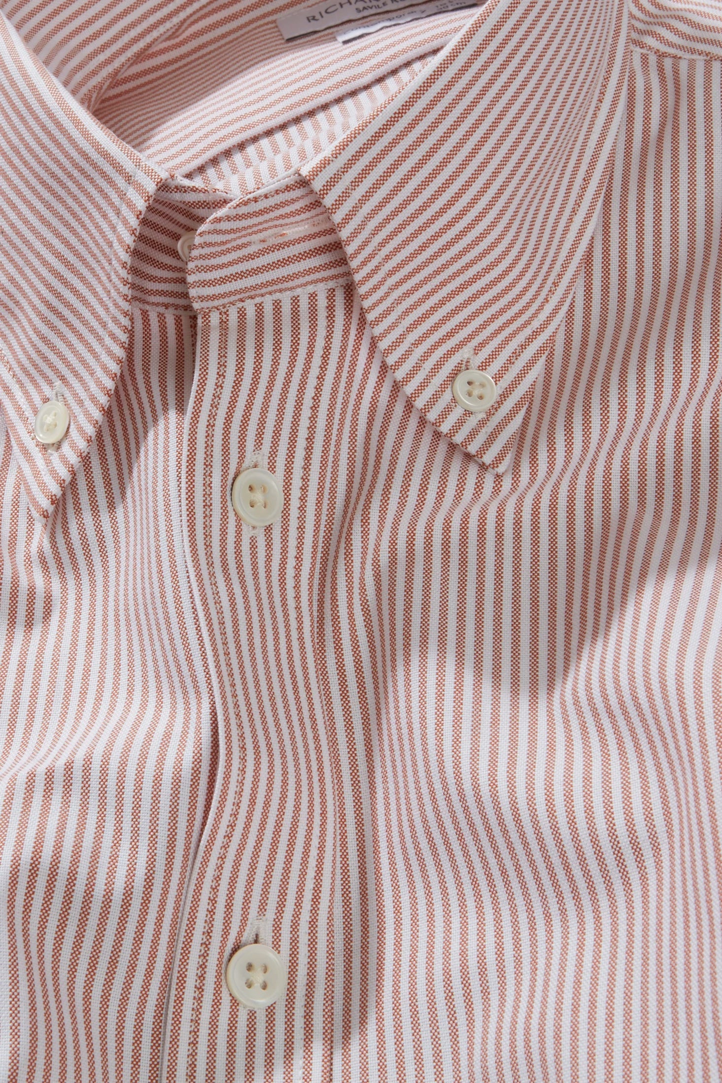 Button-Down Shirt – Coffee Oxford Bengal