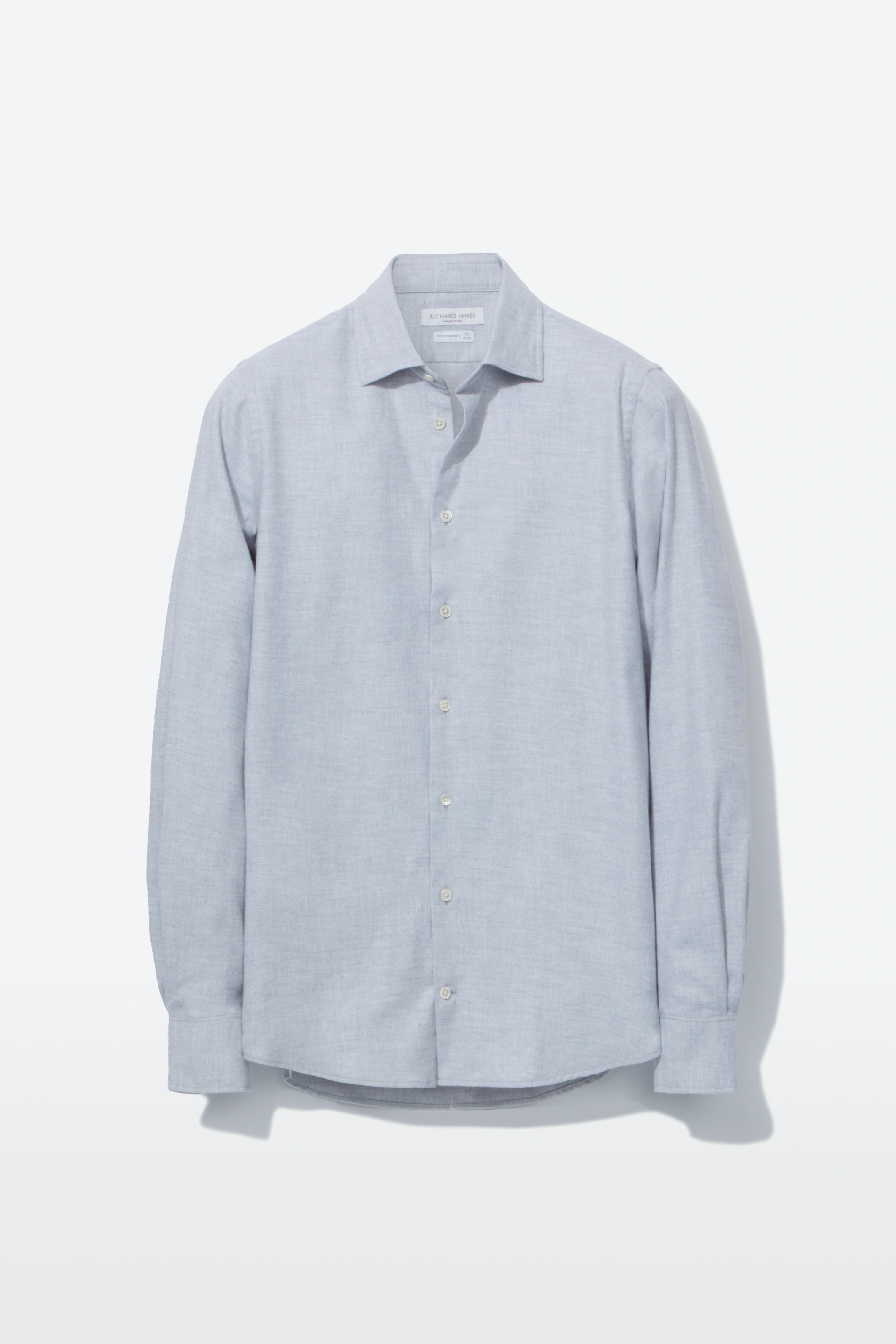 Contemporary Shirt – Smoke Cotton Flannel