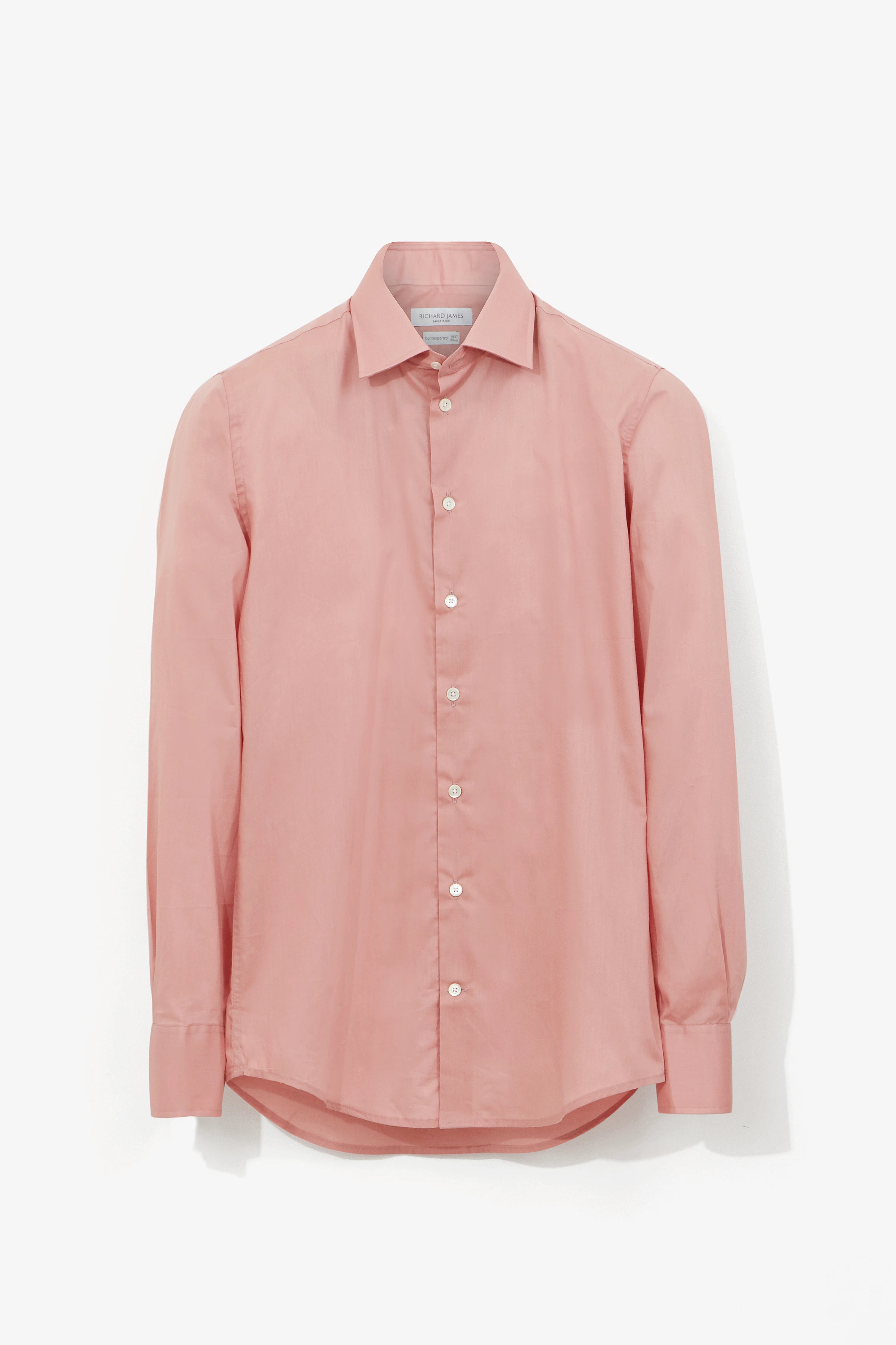 Contemporary Shirt – Dust Pink Light Cotton Poplin