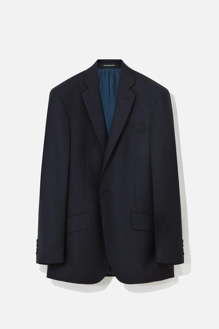 Seize Sur Vingt Twill Blazer Jacket Navy Size 38