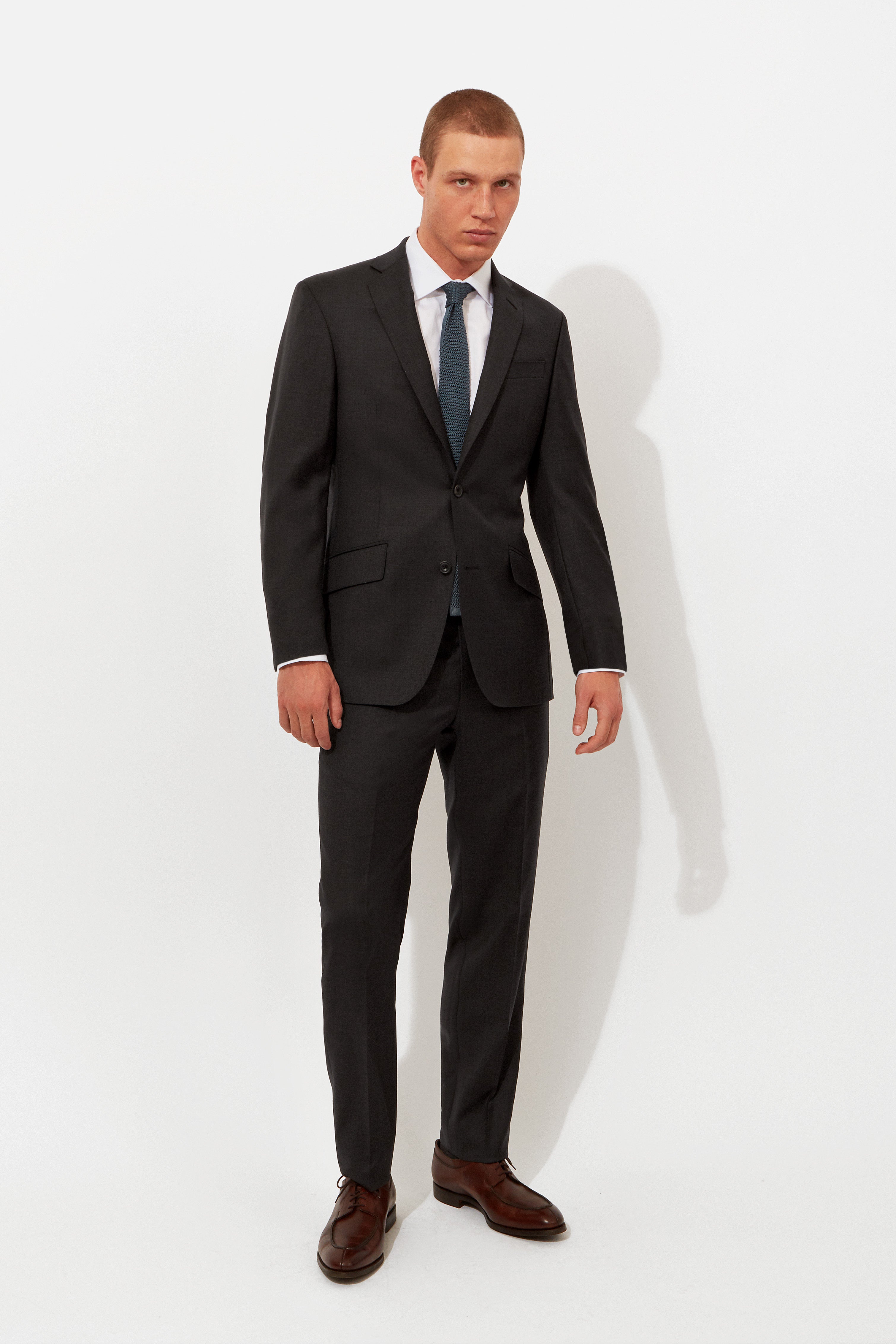 Charcoal Twill Suit