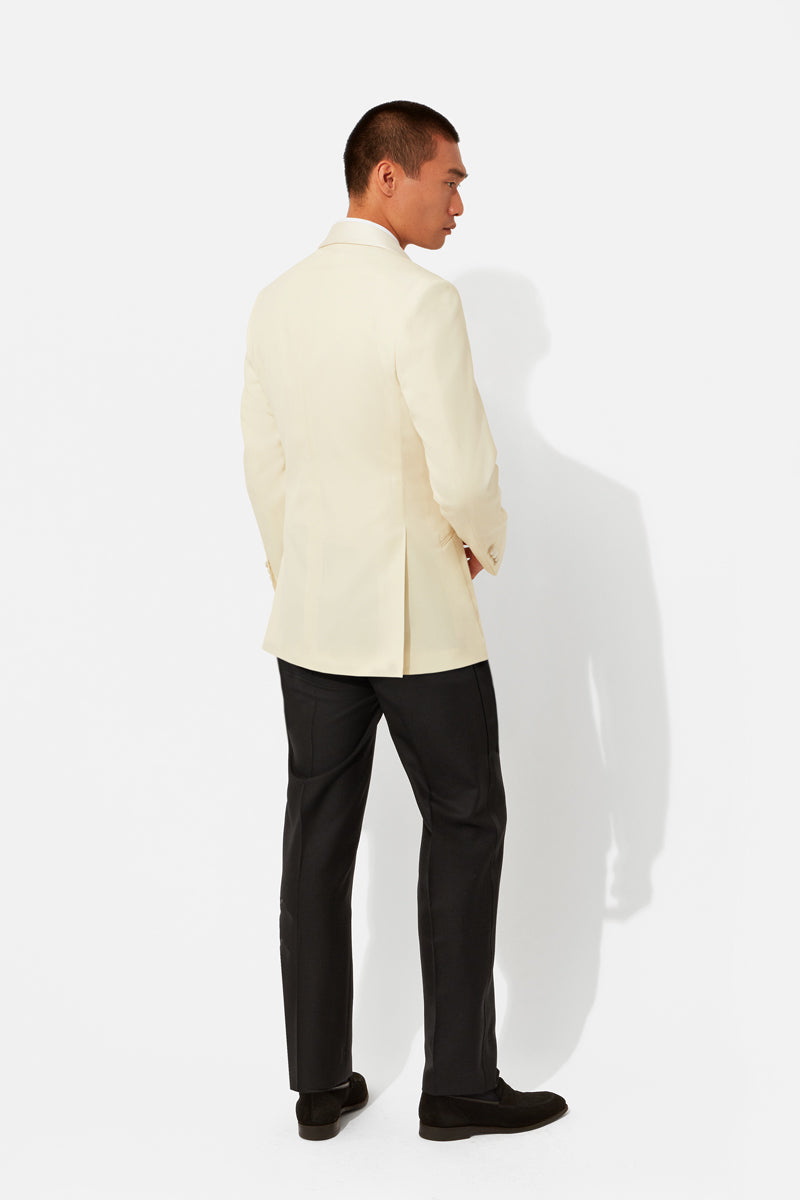 Ivory Peak Lapel Evening Suit