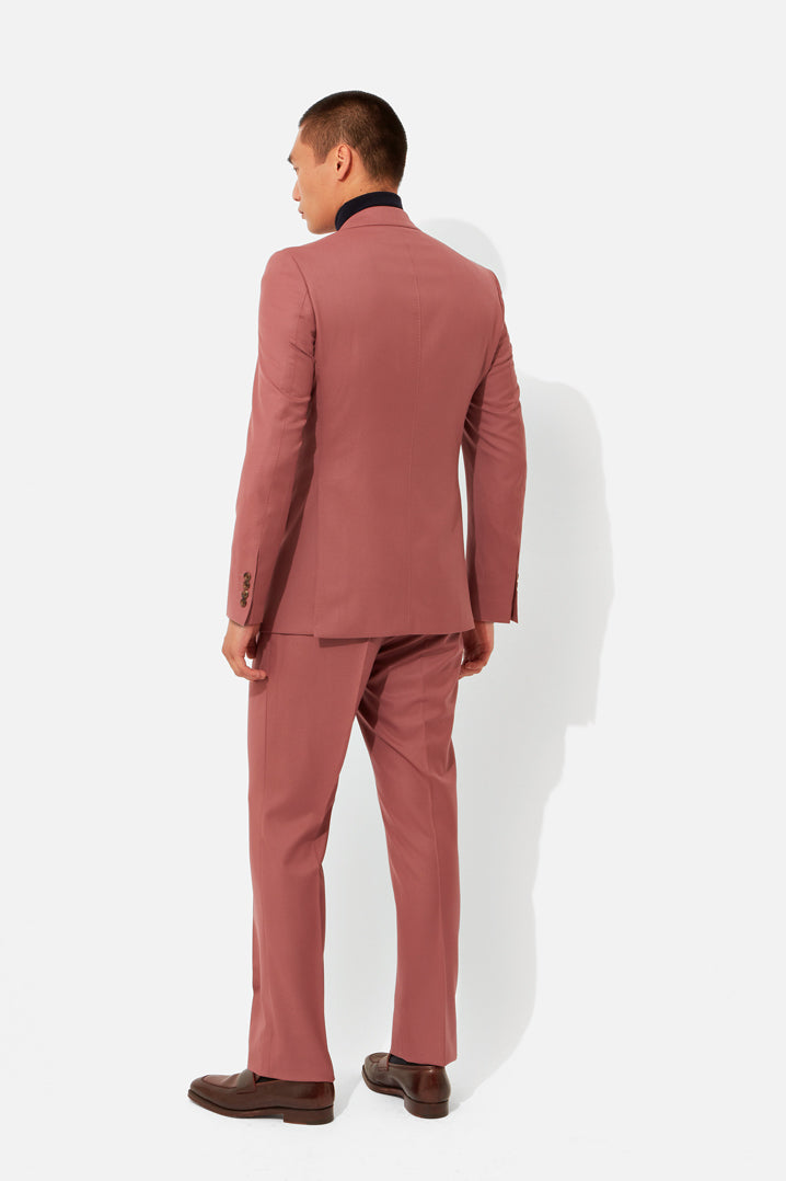 Double-Breasted Fine Twill Suit