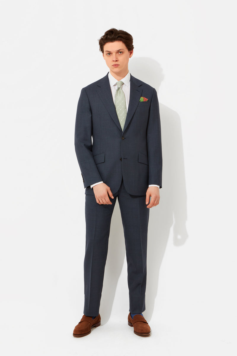 Richard James Savile Row  Evening Trousers in Wool & Mohair