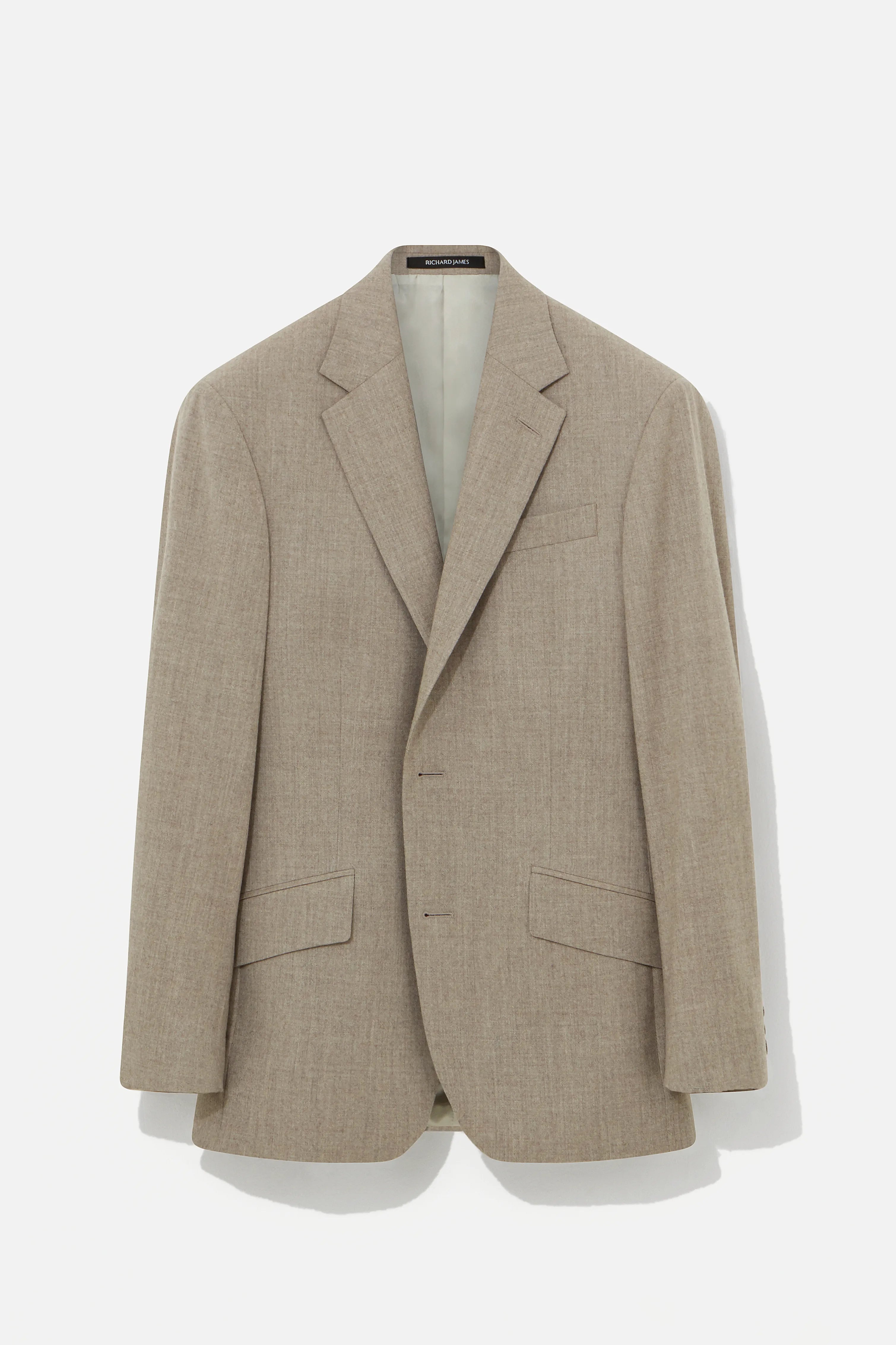Chapman Suit – Stone Stretch Cashmere