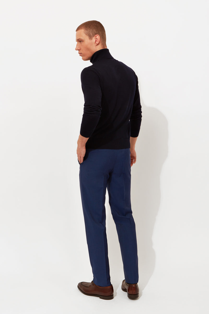 Classic Wool and Mohair Trousers