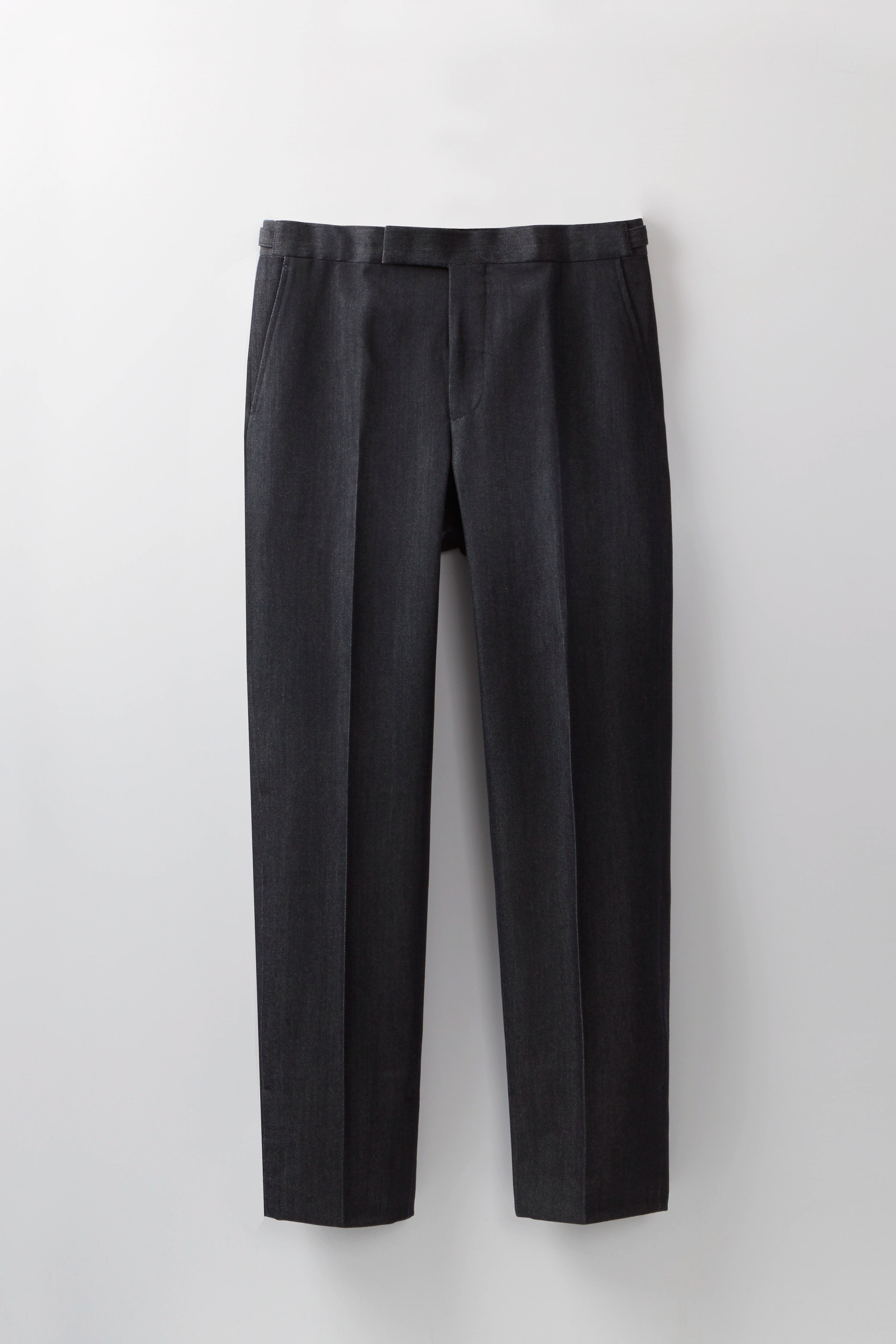 Chapman Trousers – Indigo Cotton & Wool Denim