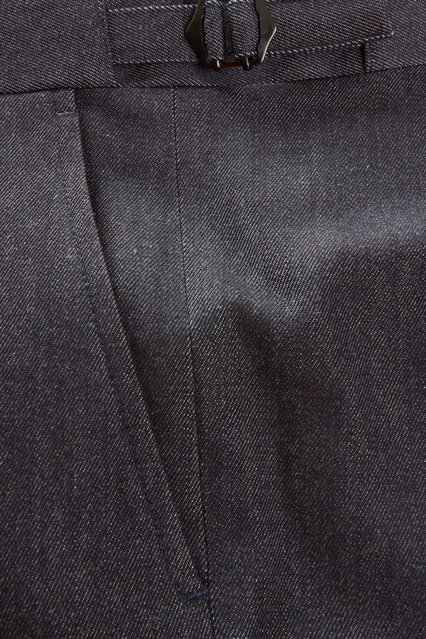 Chapman Trousers – Indigo Cotton & Wool Denim