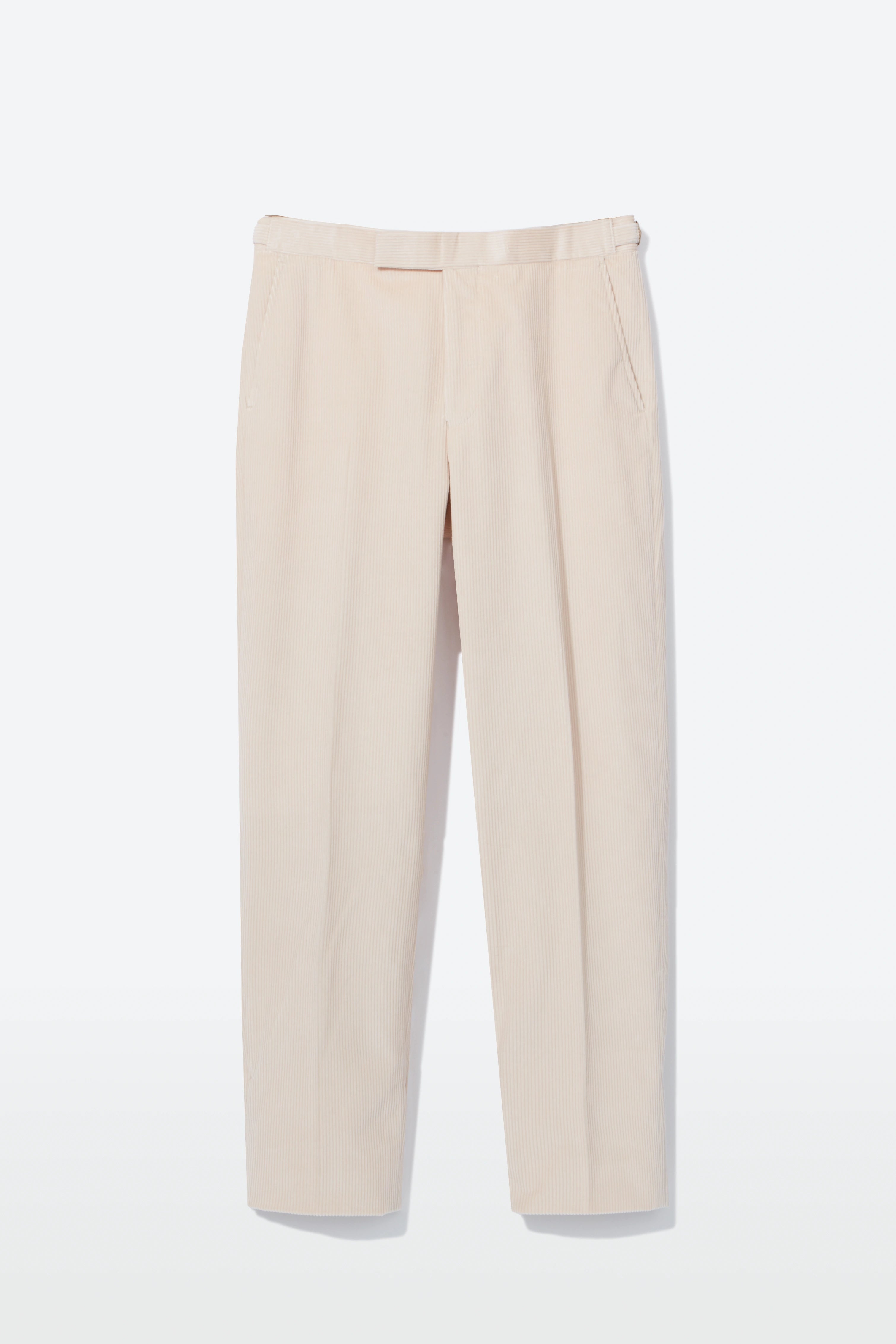 Chapman Trousers – Ivory Cotton Corduroy