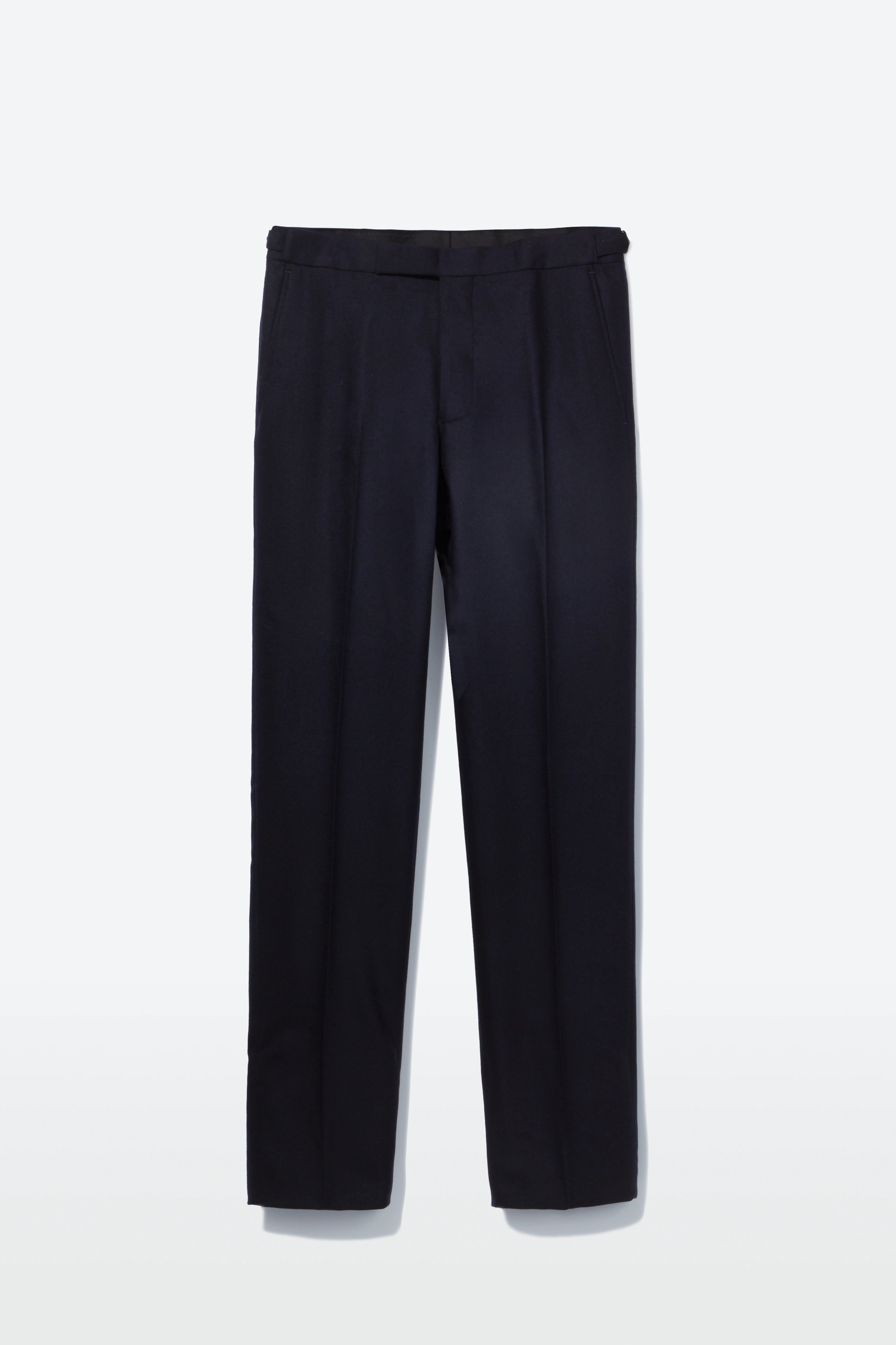 Chapman Trousers – Navy Wool & Cashmere Flannel