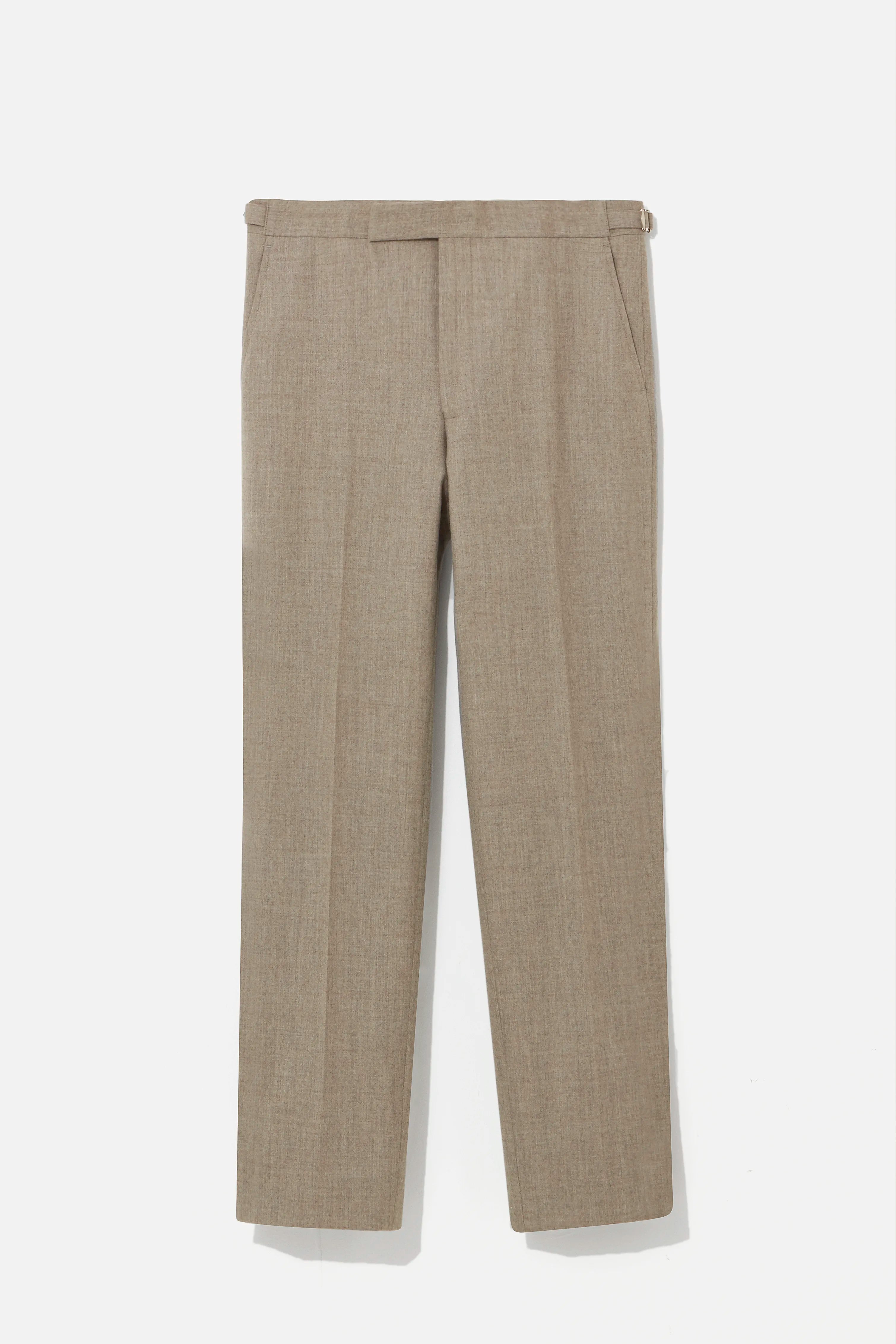 Chapman Trousers – Stone Stretch Cashmere